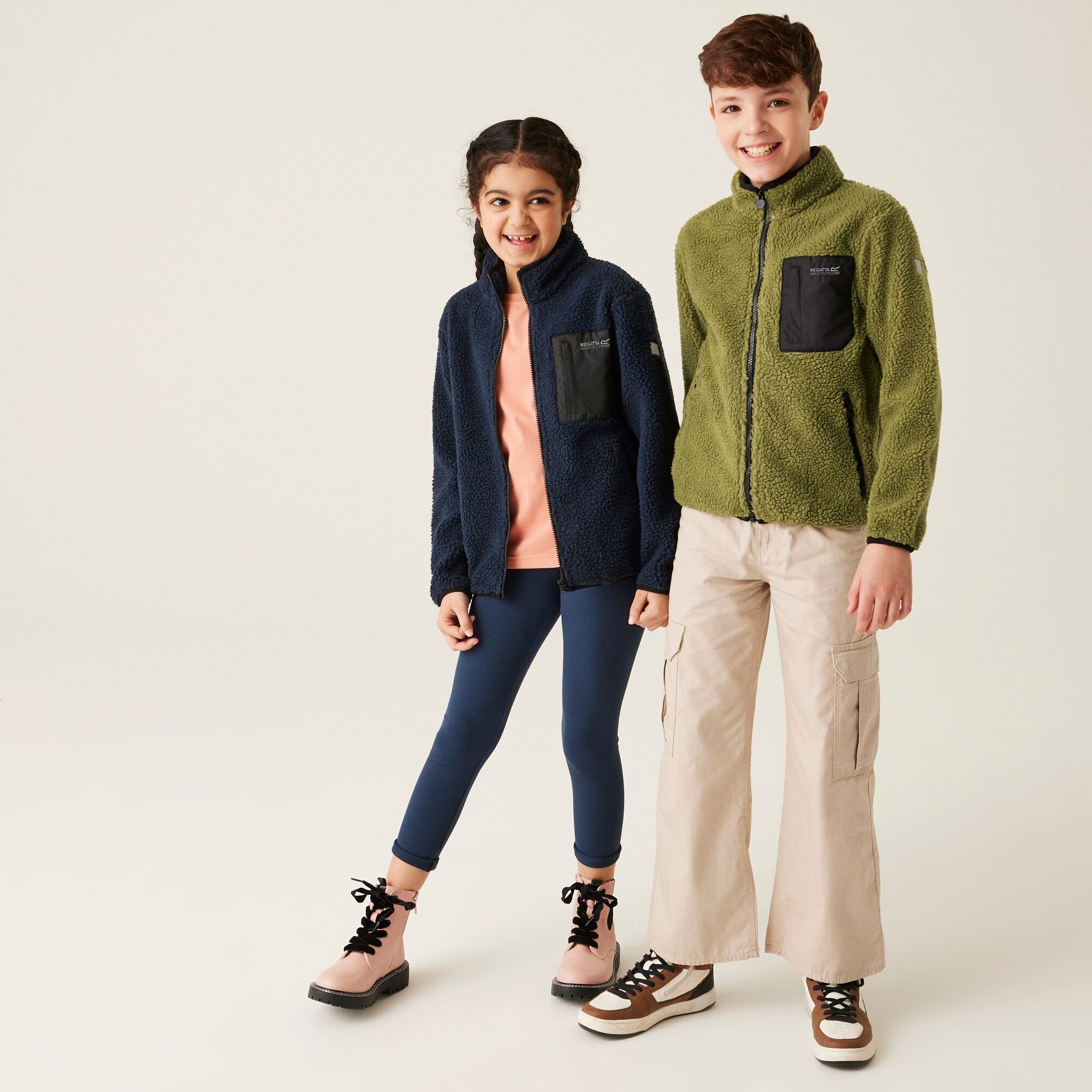 Kids' Frankie Full Zip Fleece | Navy