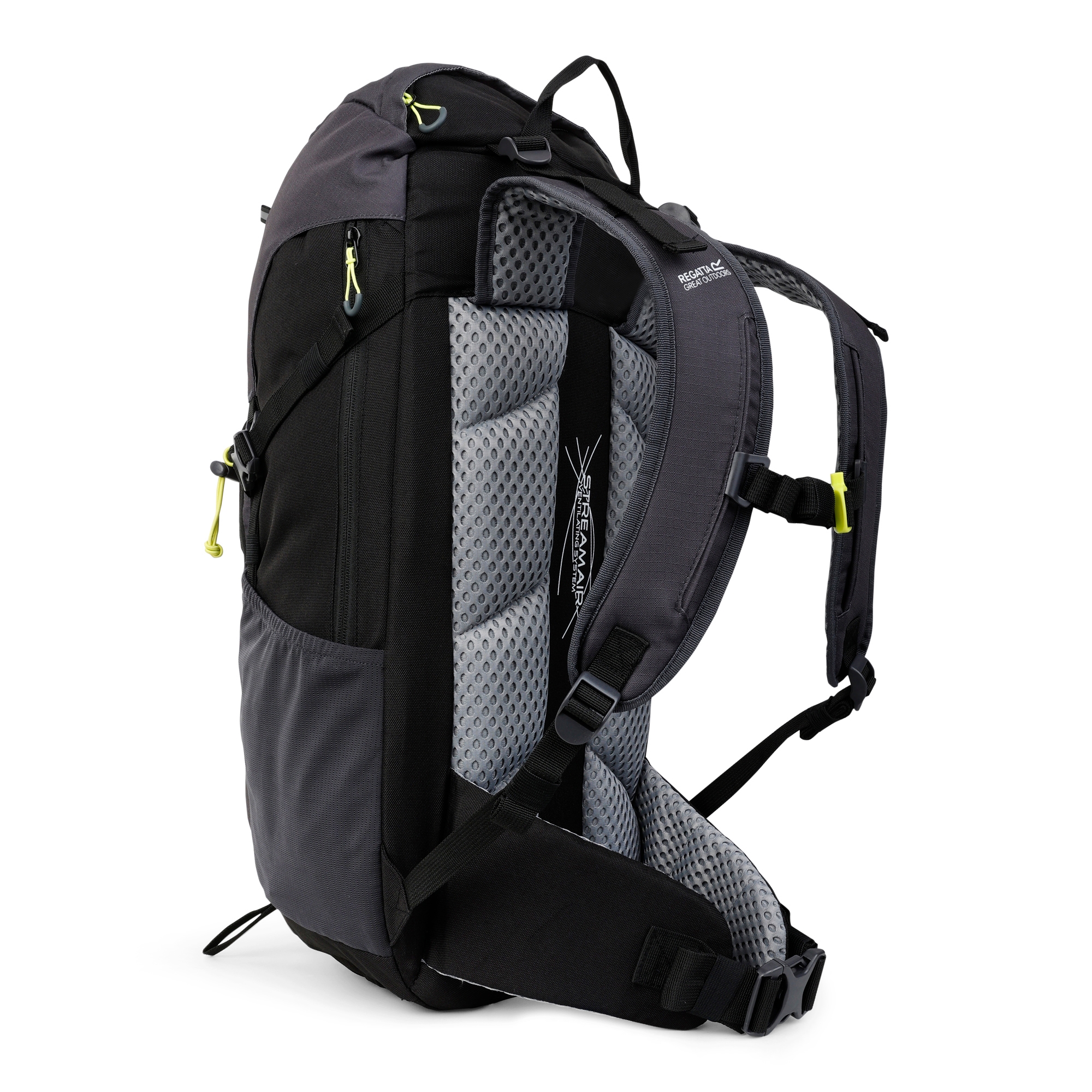 Highton V2 45L Backpack | Black Seal Grey
