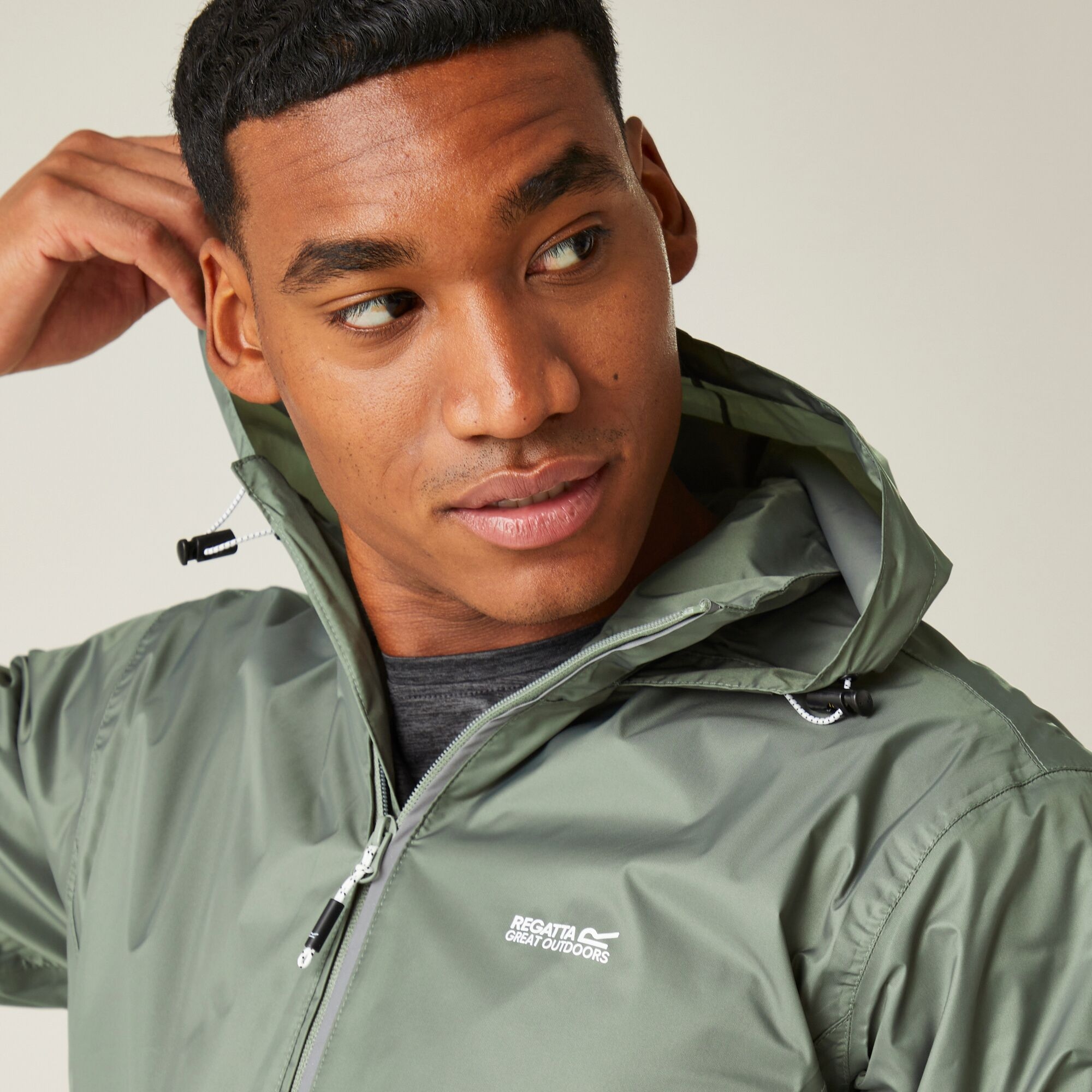 Men's Lyle IV Waterproof Packaway Jacket | Agave Green