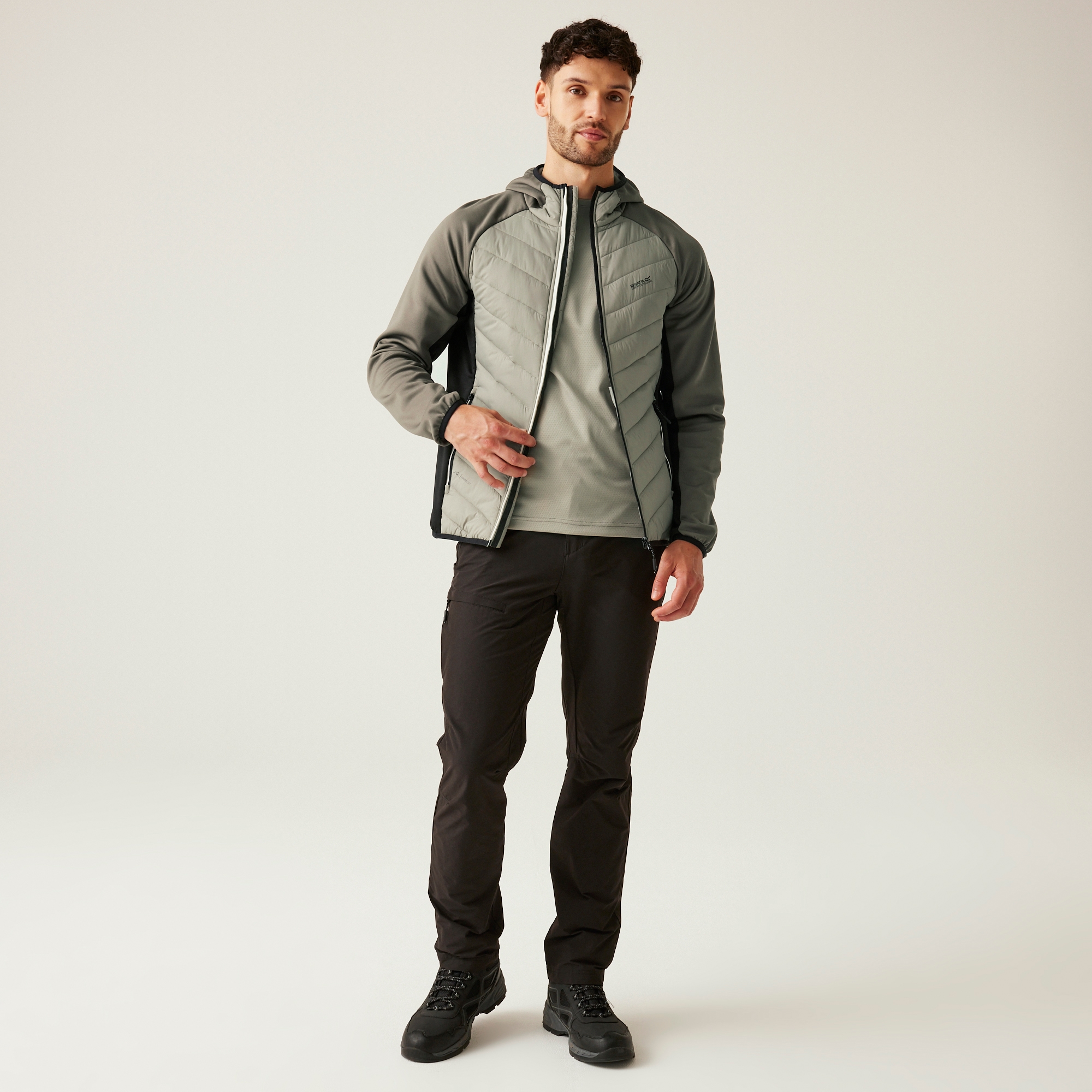 Men's Andreson VIII Hybrid Jacket | Golden Sand Treetop Black