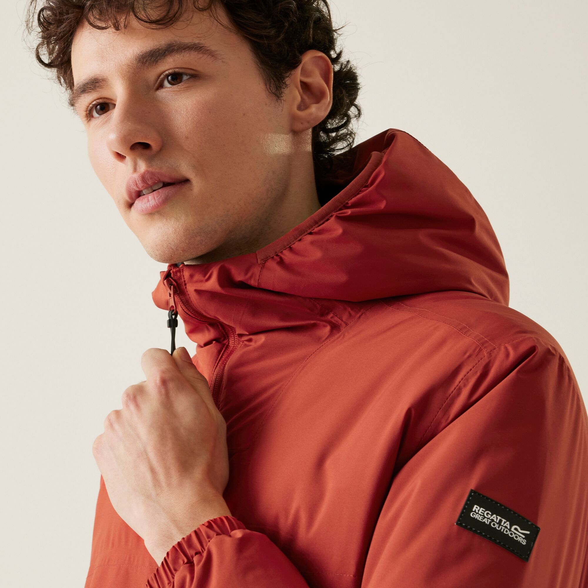 Men's Wiltom Waterproof Jacket | Red Ochre