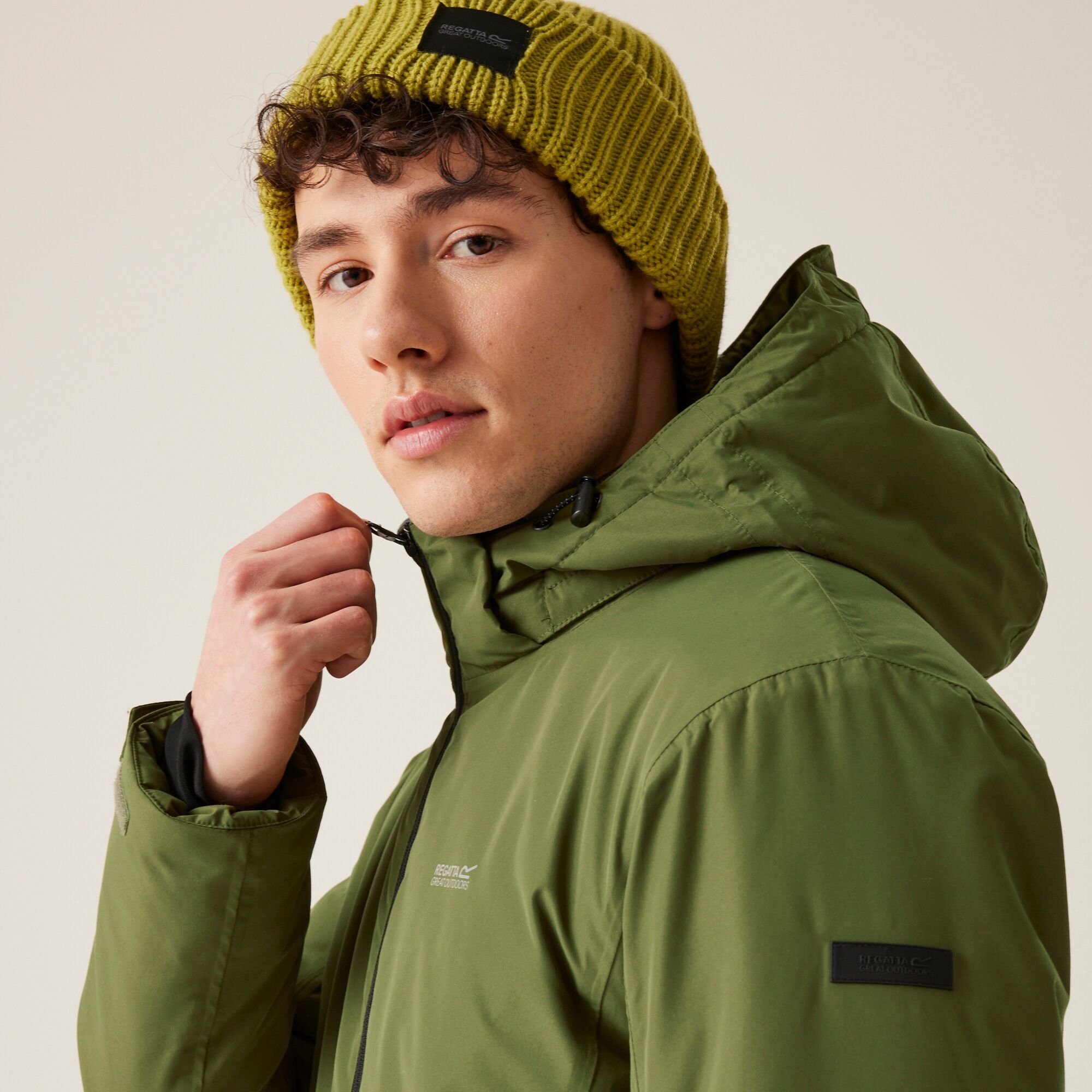 Men's Frelton Waterproof Insulated Jacket | Nephrite Green Black