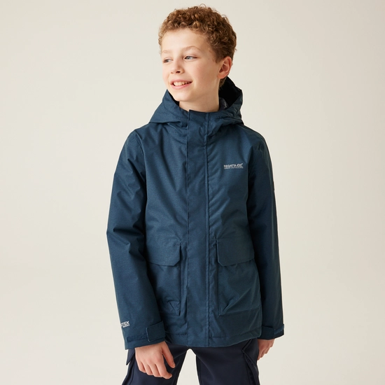 Kids' Ezdale Waterproof Jacket | Violet