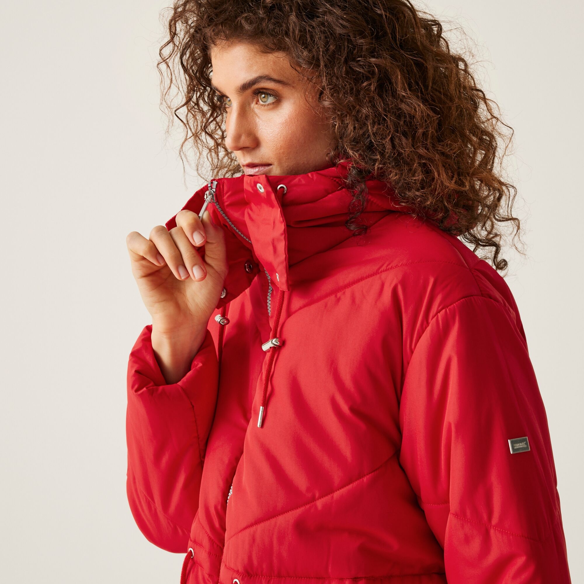 Women's Rurie Quilted Jacket | Danger Red