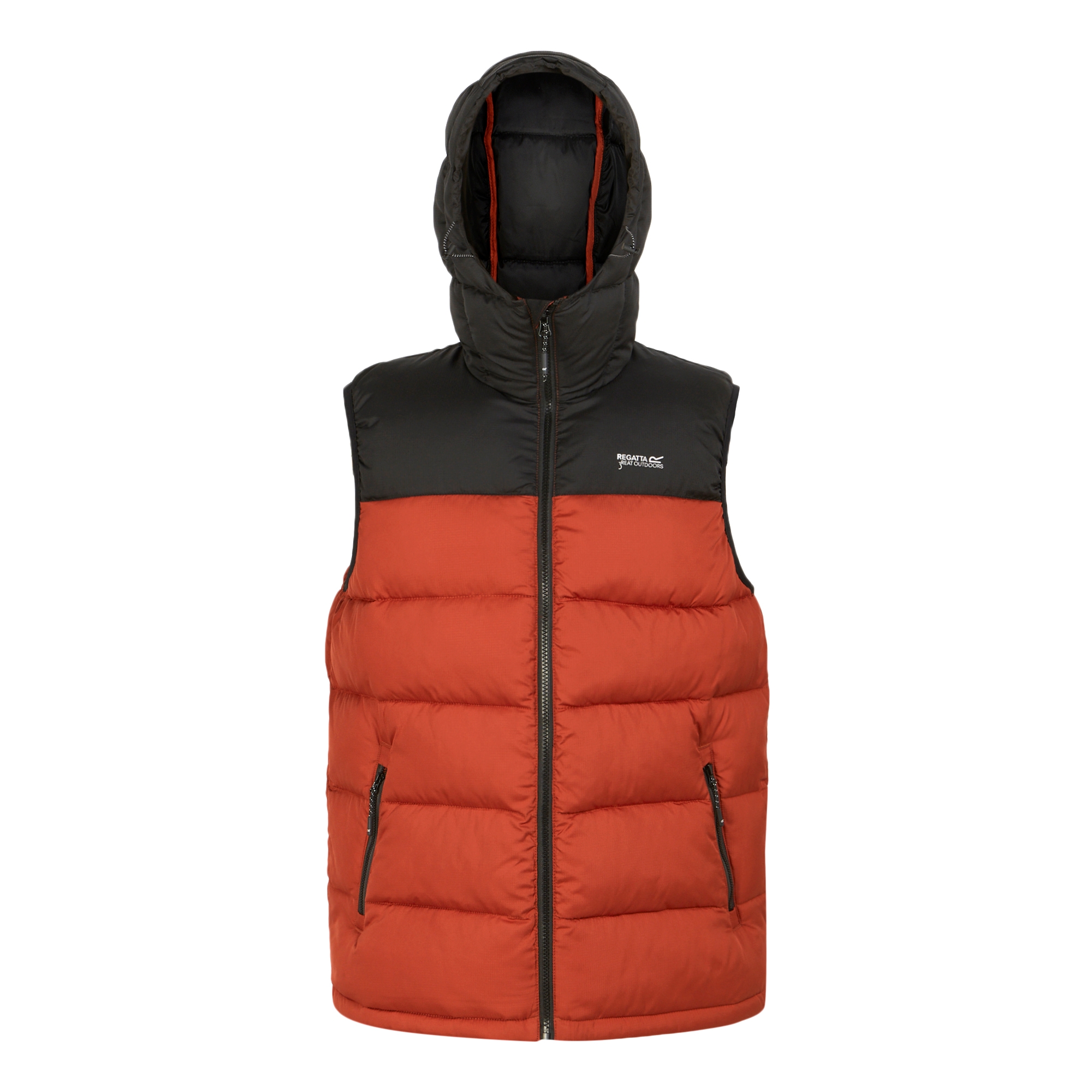 Men's Nevado Heavyweight Gilet | Red Ochre Black
