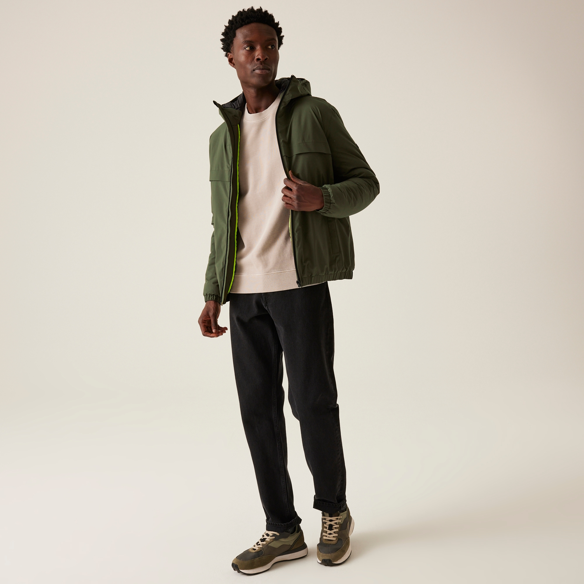 Men's Wiltom Waterproof Jacket | Dark Khaki