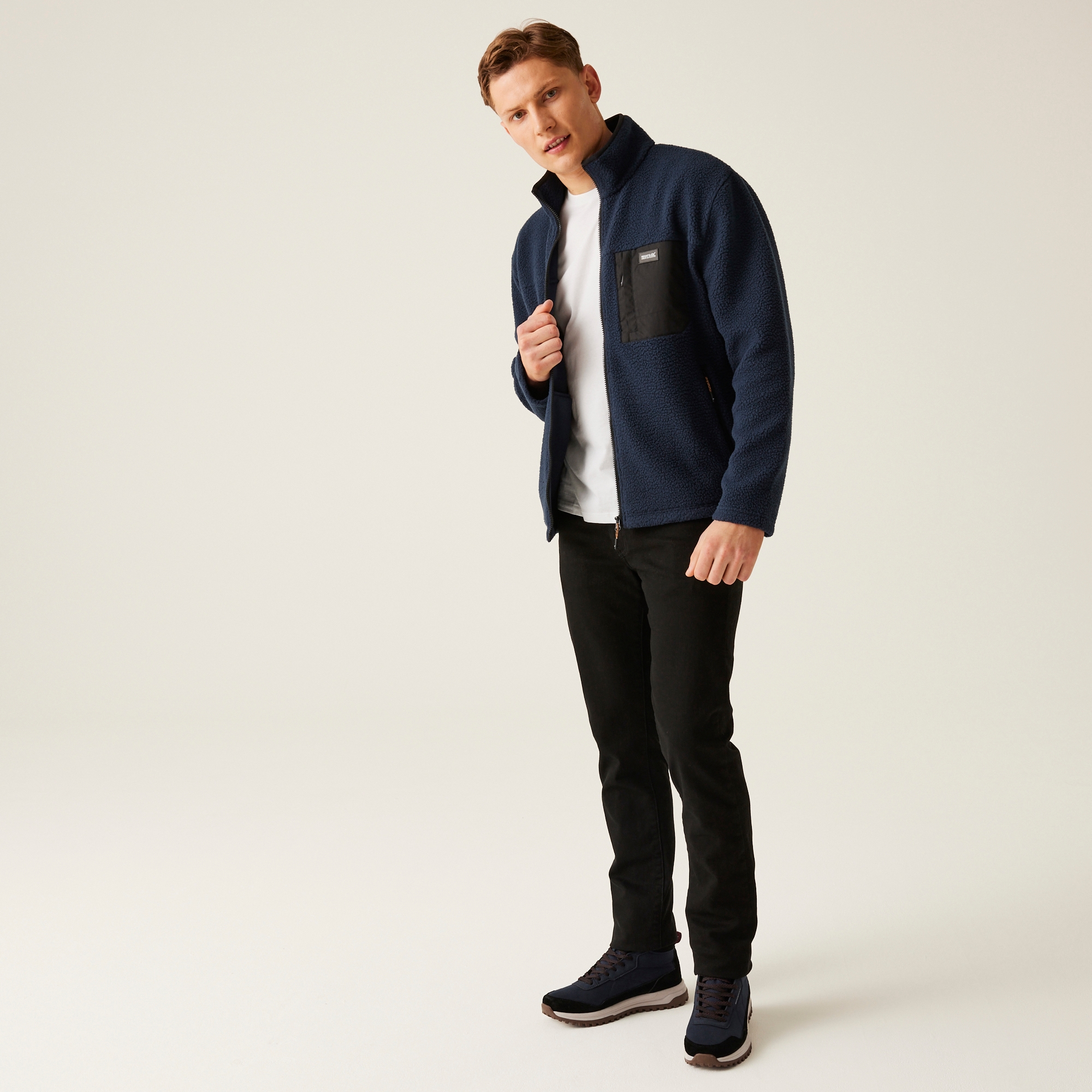 Men's Frankie Borg Fleece | Navy
