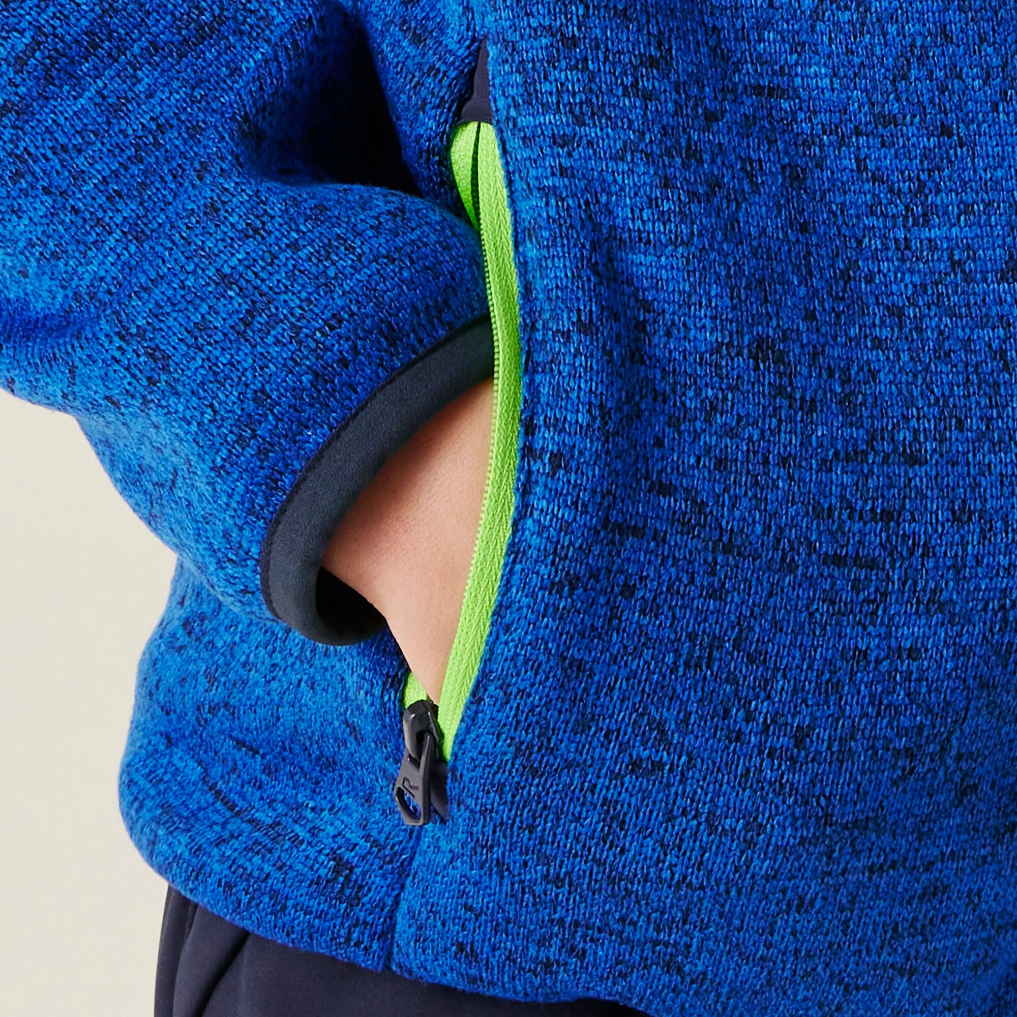 Kids' Newhill Full Zip Fleece | Olympian Blue Navy