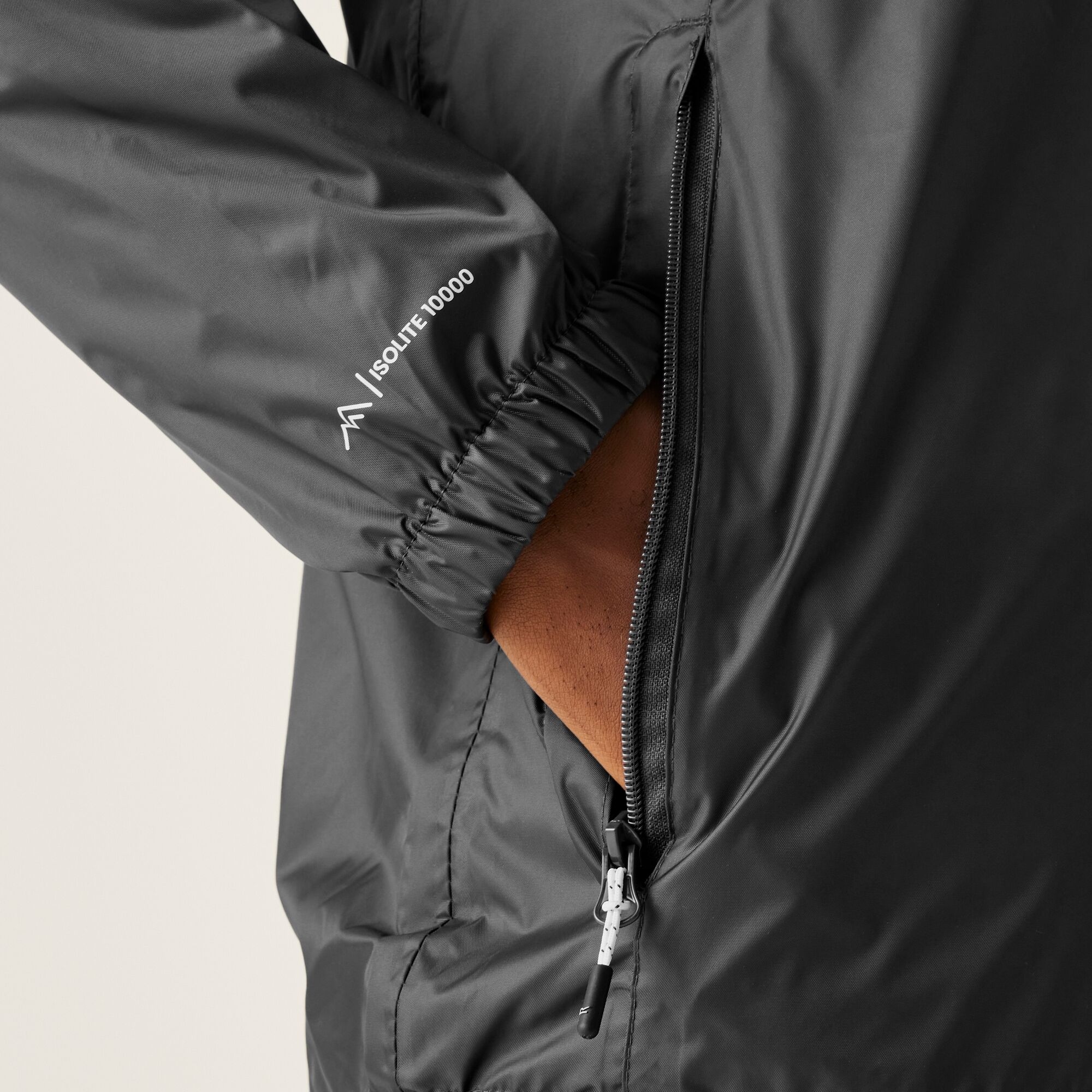 Men's Lyle IV Waterproof Packaway Jacket | Iron
