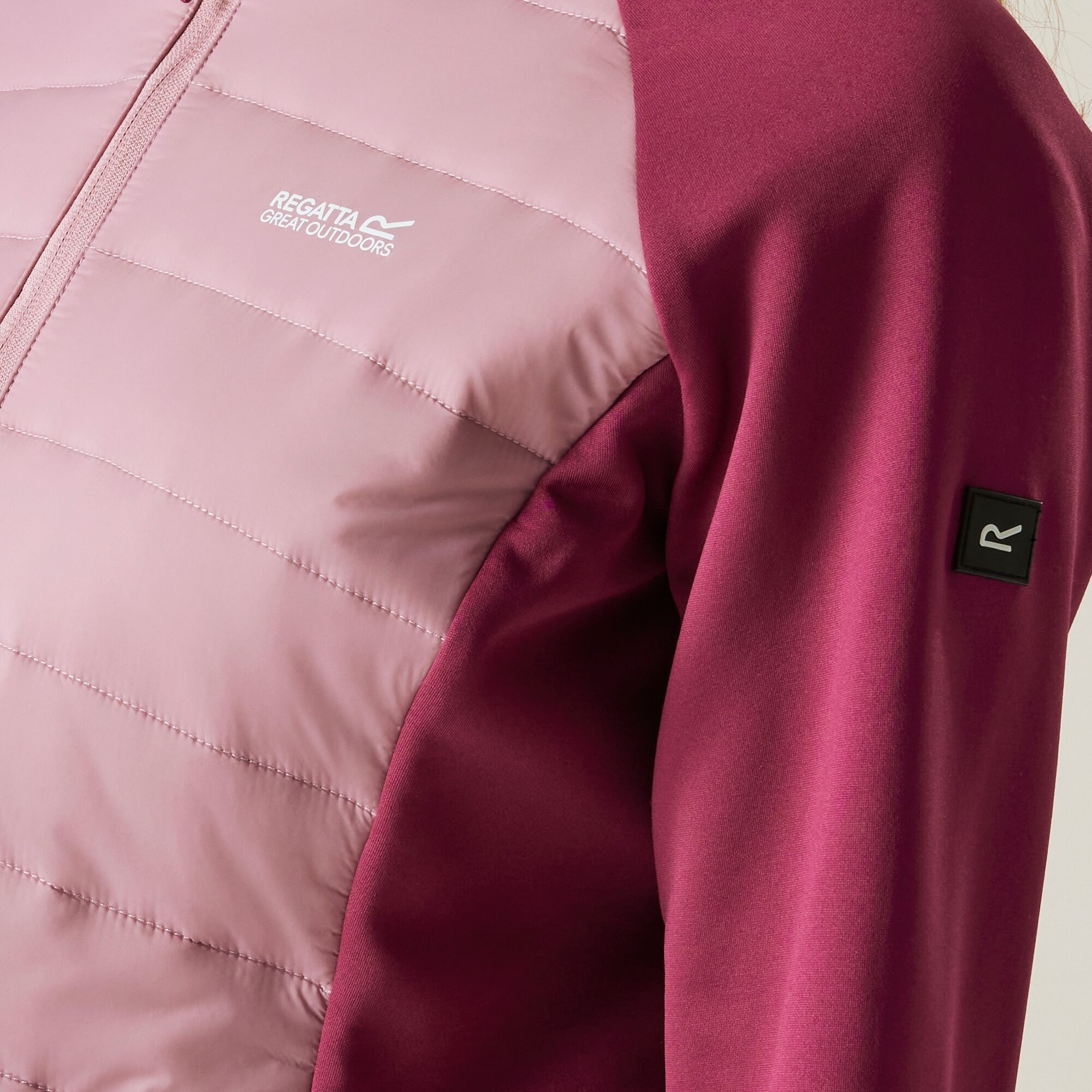 Women's Clumber V Hybrid Jacket | Lilas Beaujolais Pop