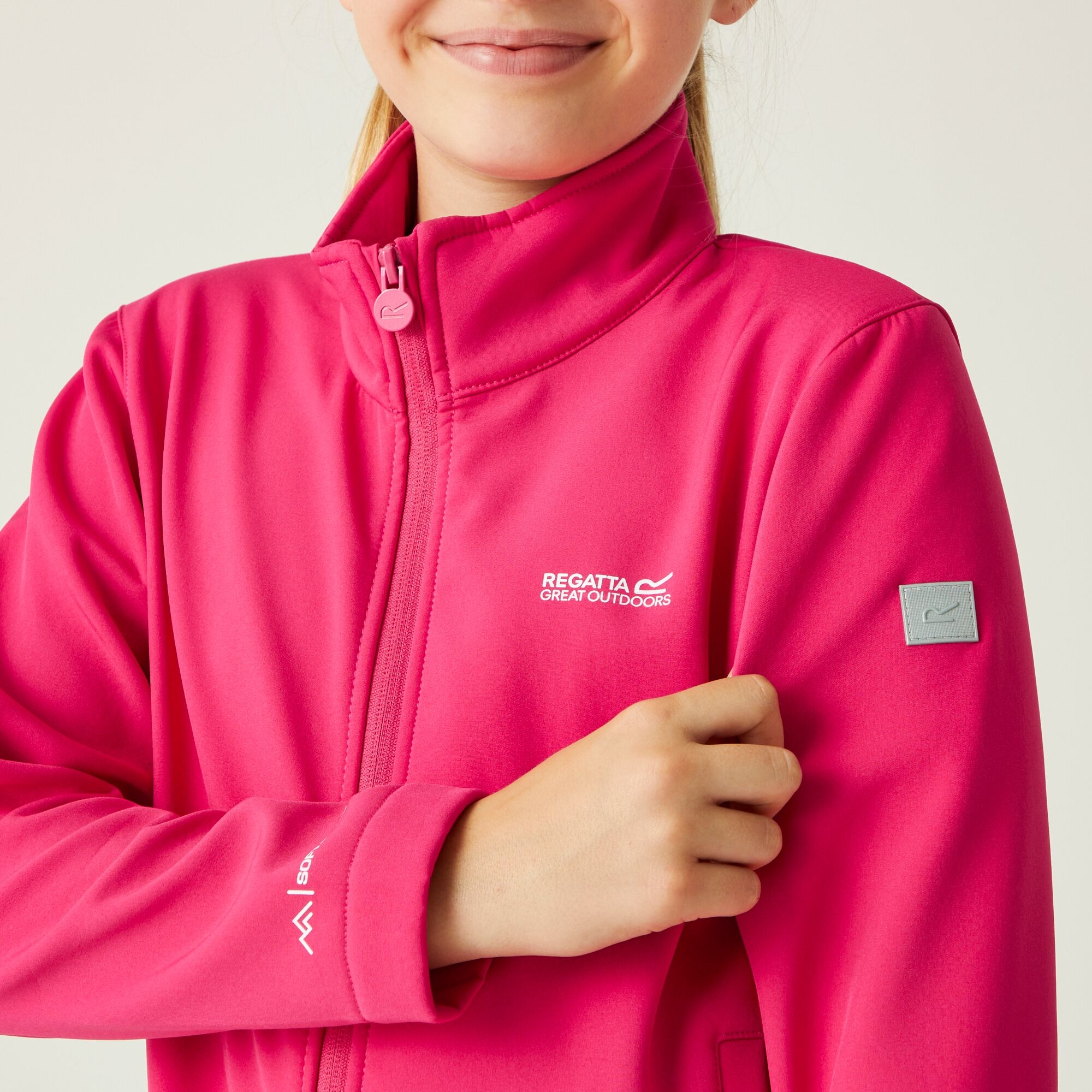 Kids' Cera Softshell Jacket | Pink Potion