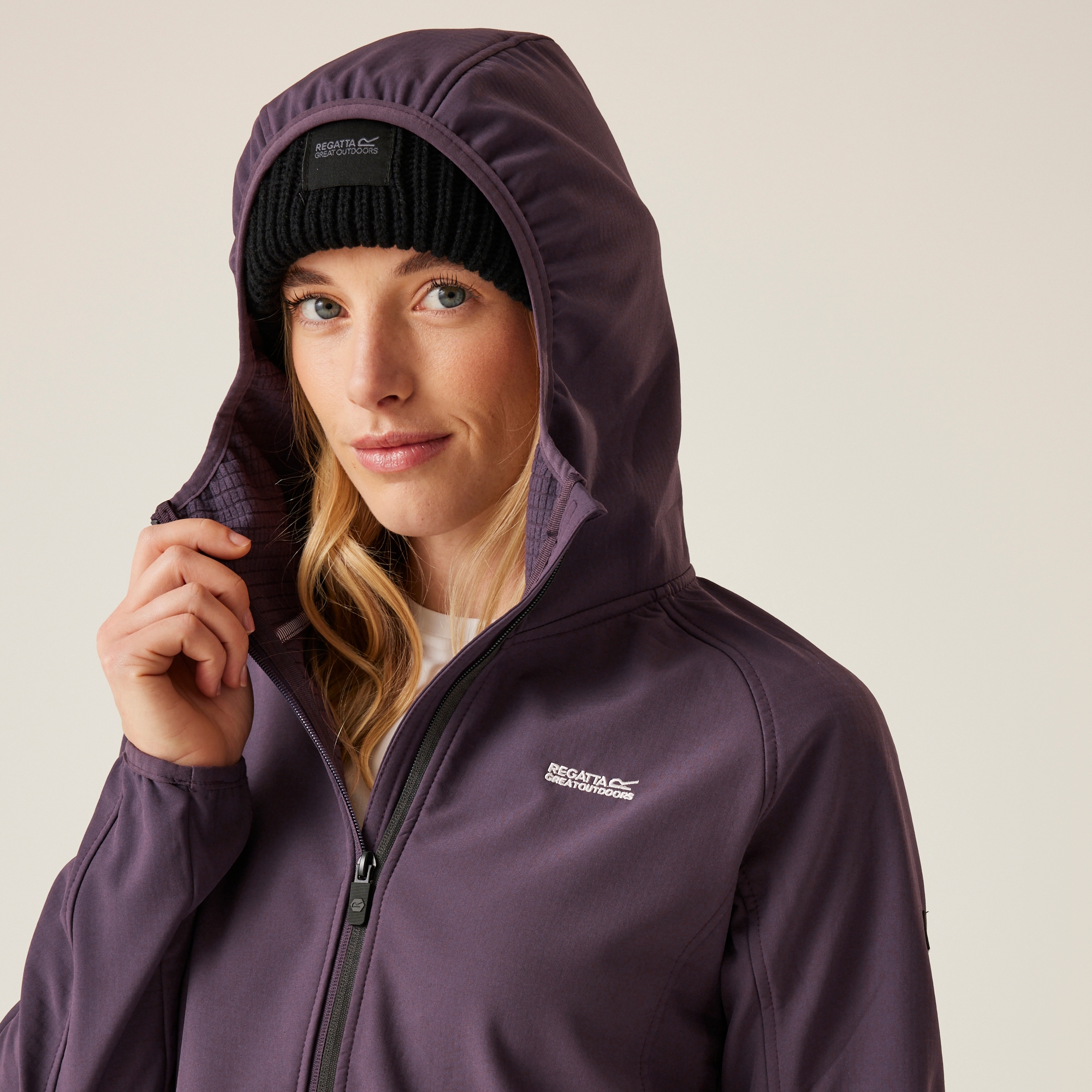 Women's Arec III Softshell Jacket | Deep Plum