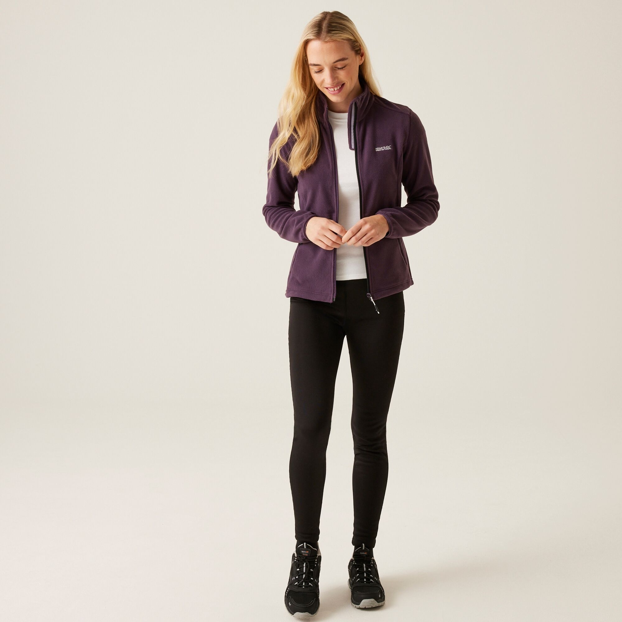 Women's Floreo IV Full Zip Fleece | Deep Plum
