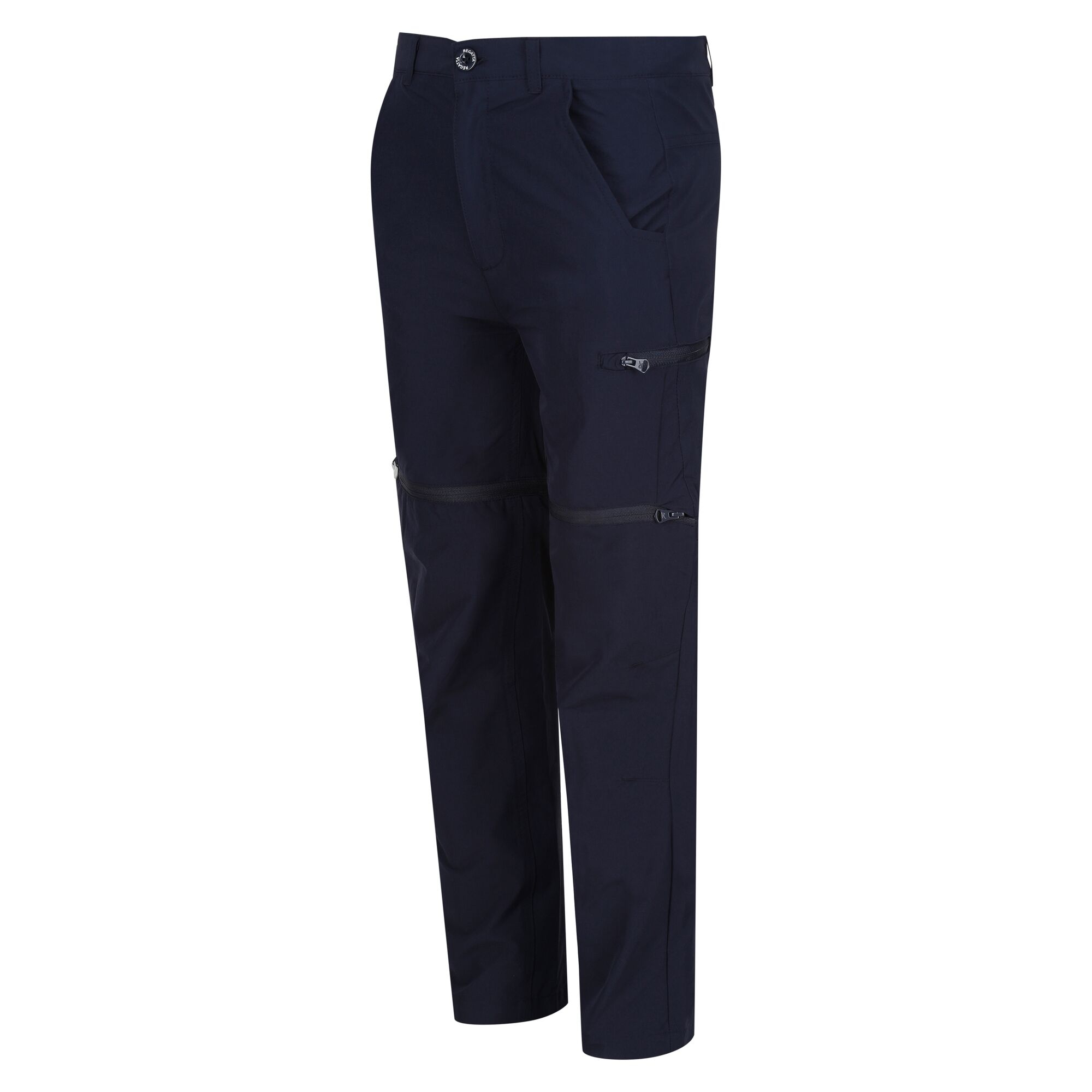Kids' Highton Stretch Zip Off Walking Trousers | Navy