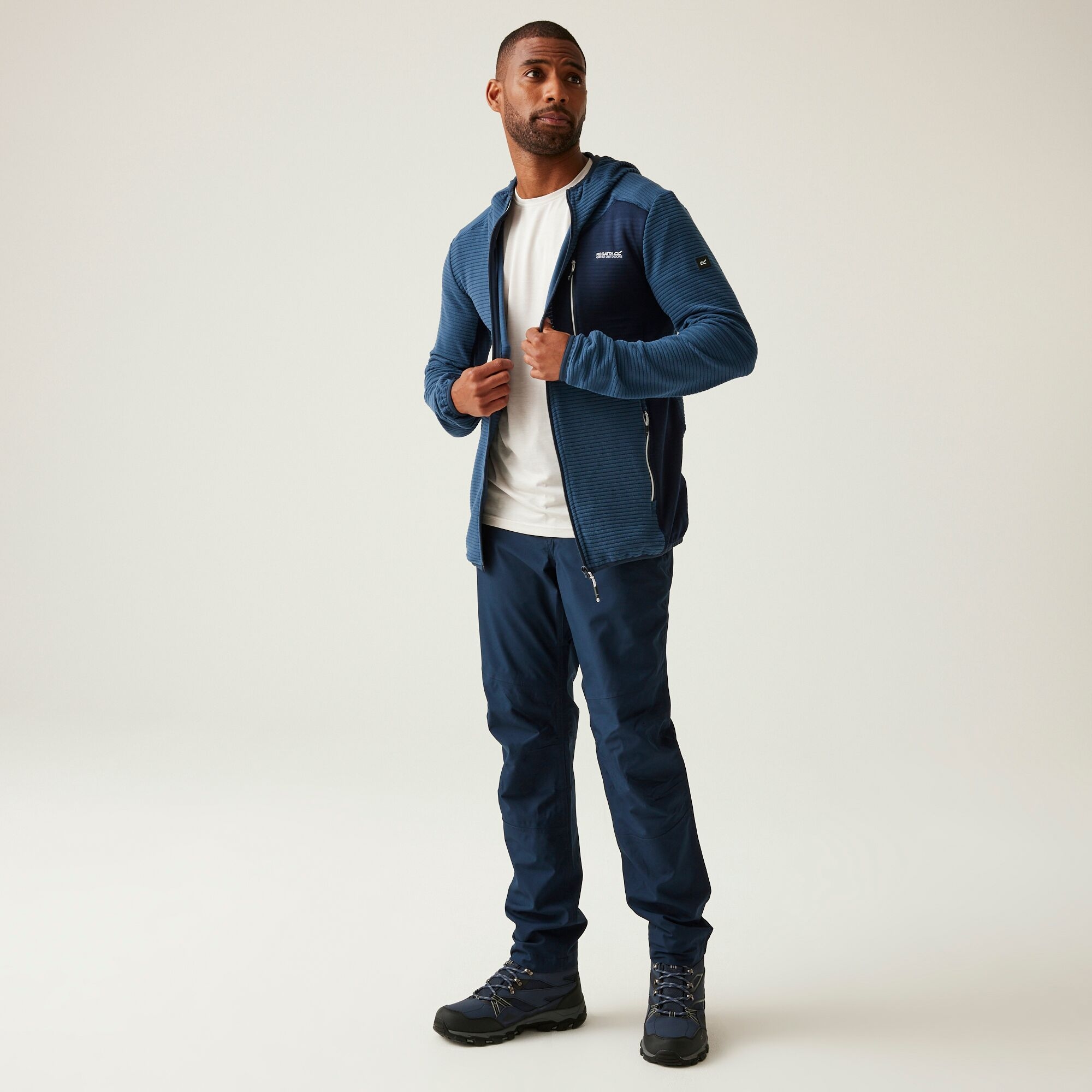 Men's Lakewright Full Zip Fleece | Moonlight Denim Navy