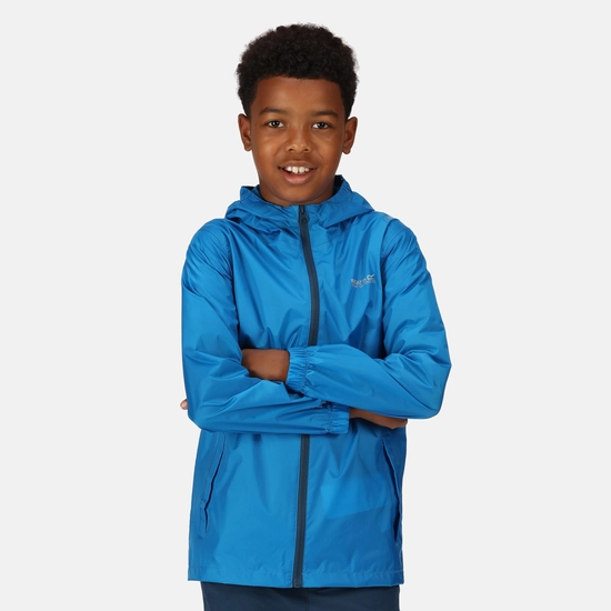 Kids' Pack It Waterproof Packaway Jacket | Exotic Plume Icy Morn