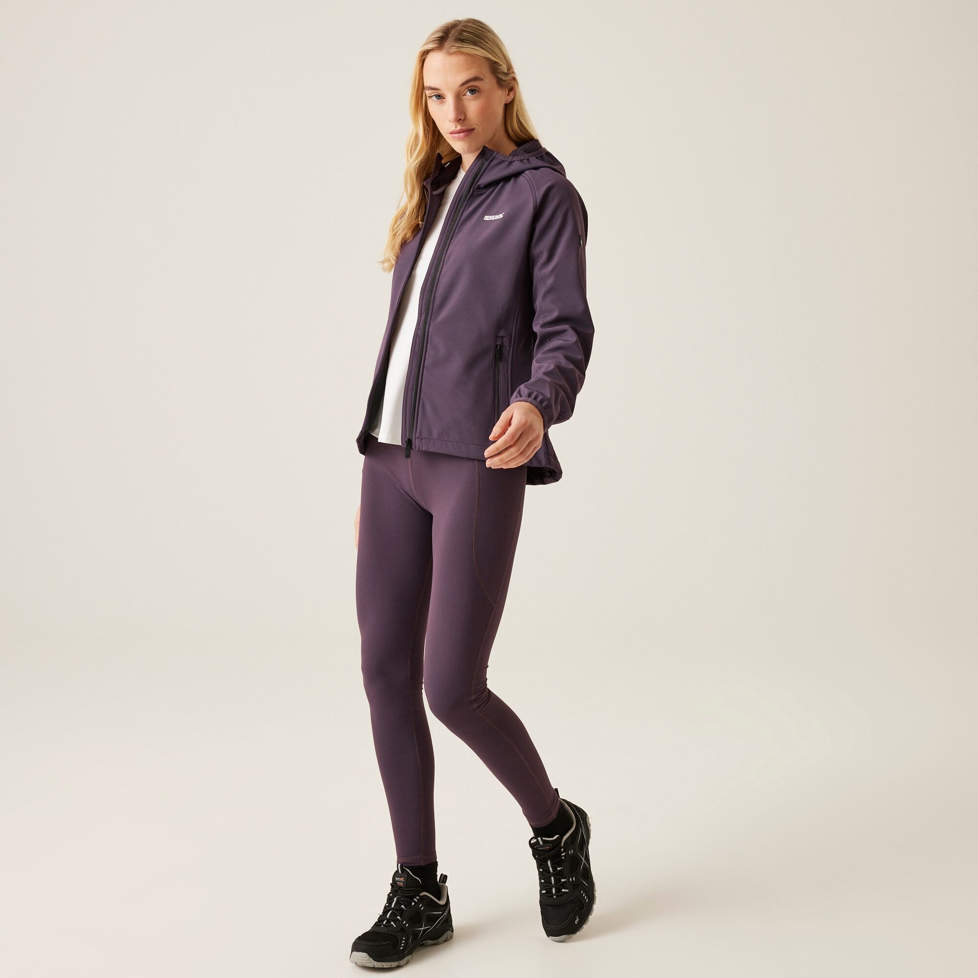 Women's Arec III Softshell Jacket | Deep Plum