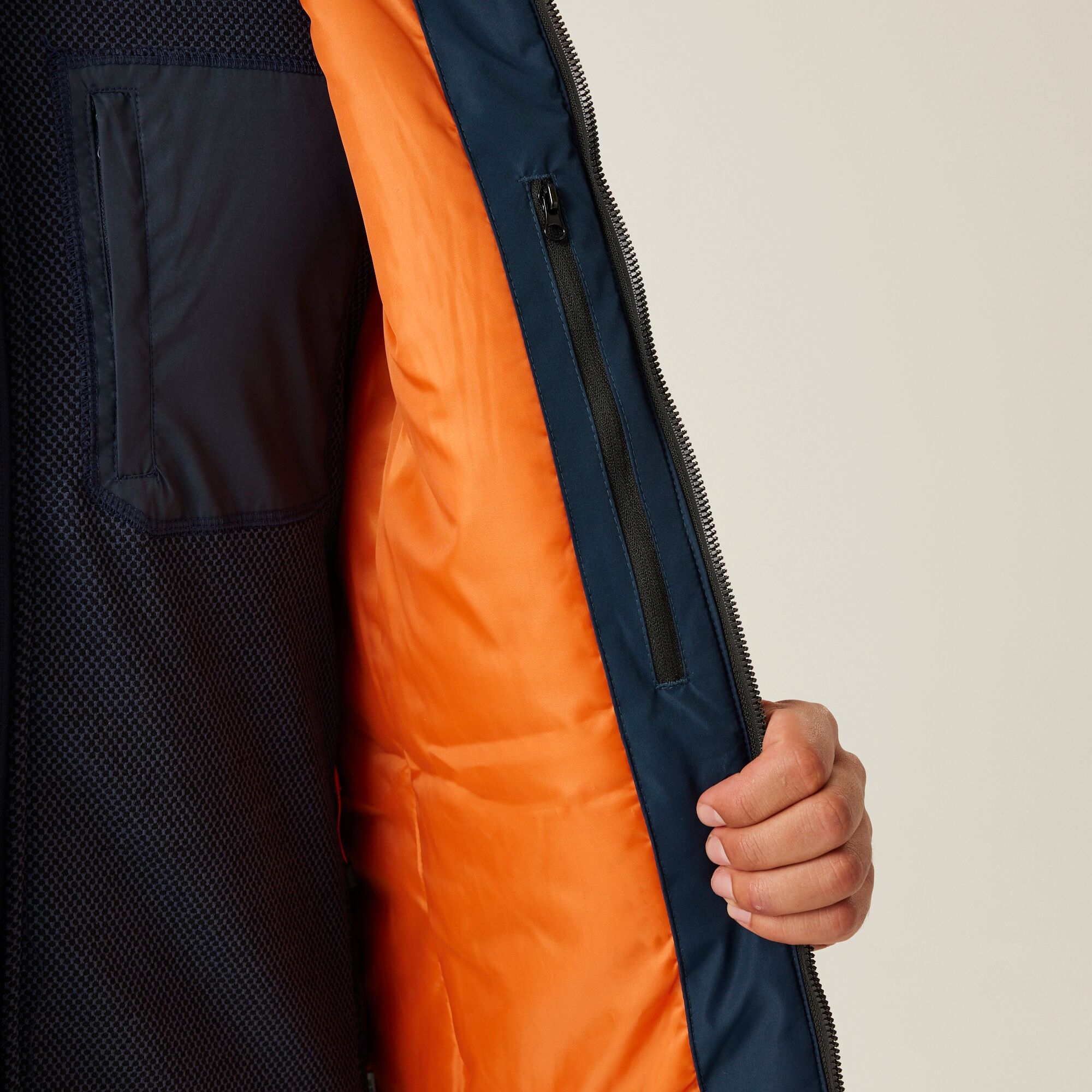 Men's Larrick Waterproof Insulated Jacket | Navy Fox