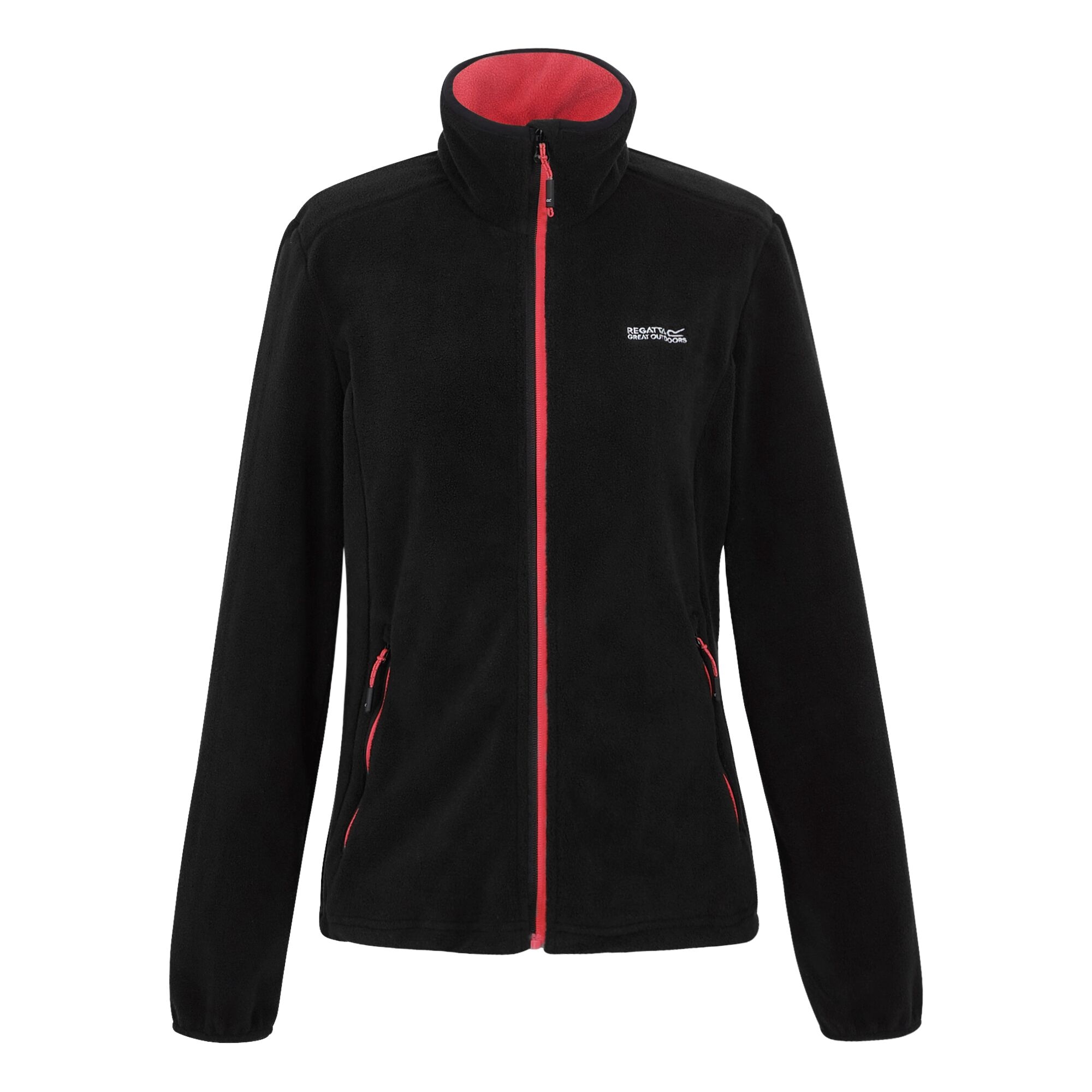 Women's Floreo IV Full Zip Fleece | Black Peach Bloom