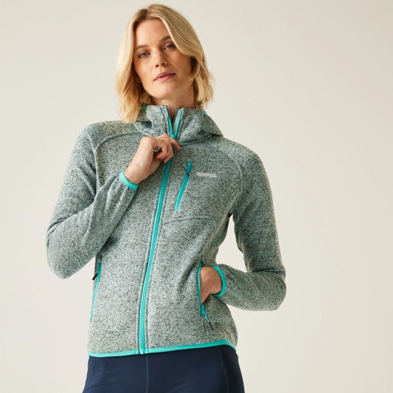 Women's Newhill II Hooded Fleece | Beaujolais Light Vanilla