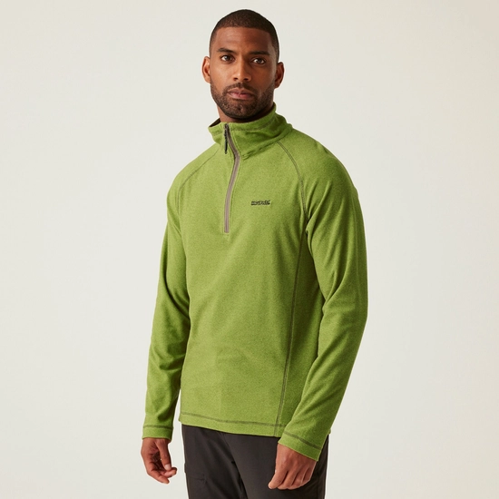 Men's Montes Lightweight Half Zip Fleece | Light Steel