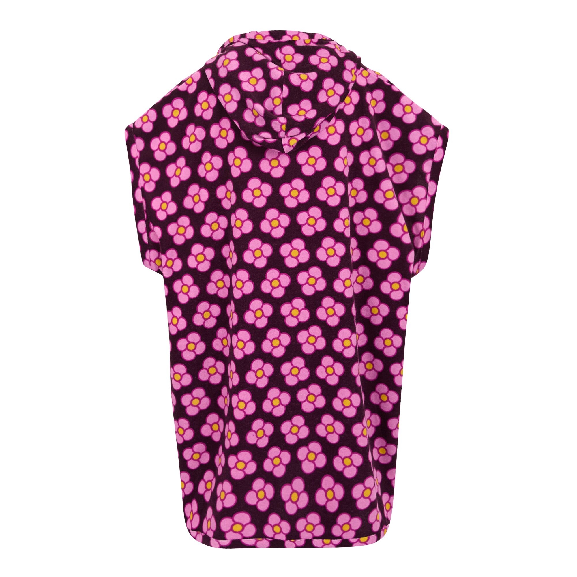 Girls Orla Kiely Towelling Robe | Spinning Flower Morello