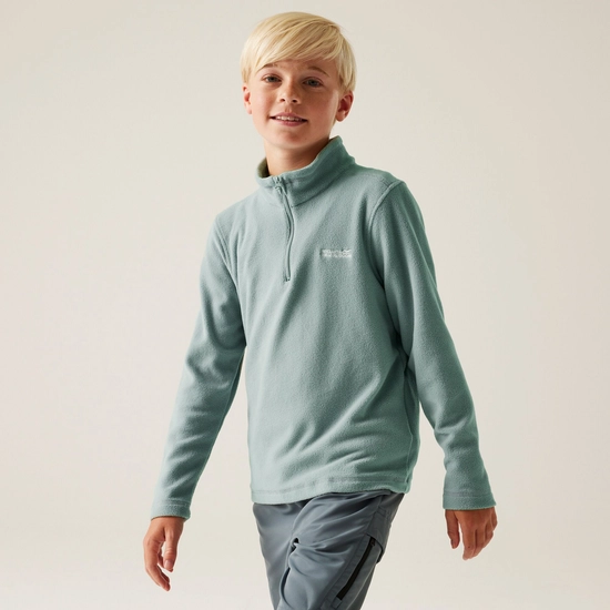 Kids' Hot Shot II Half Zip Fleece | Black Black