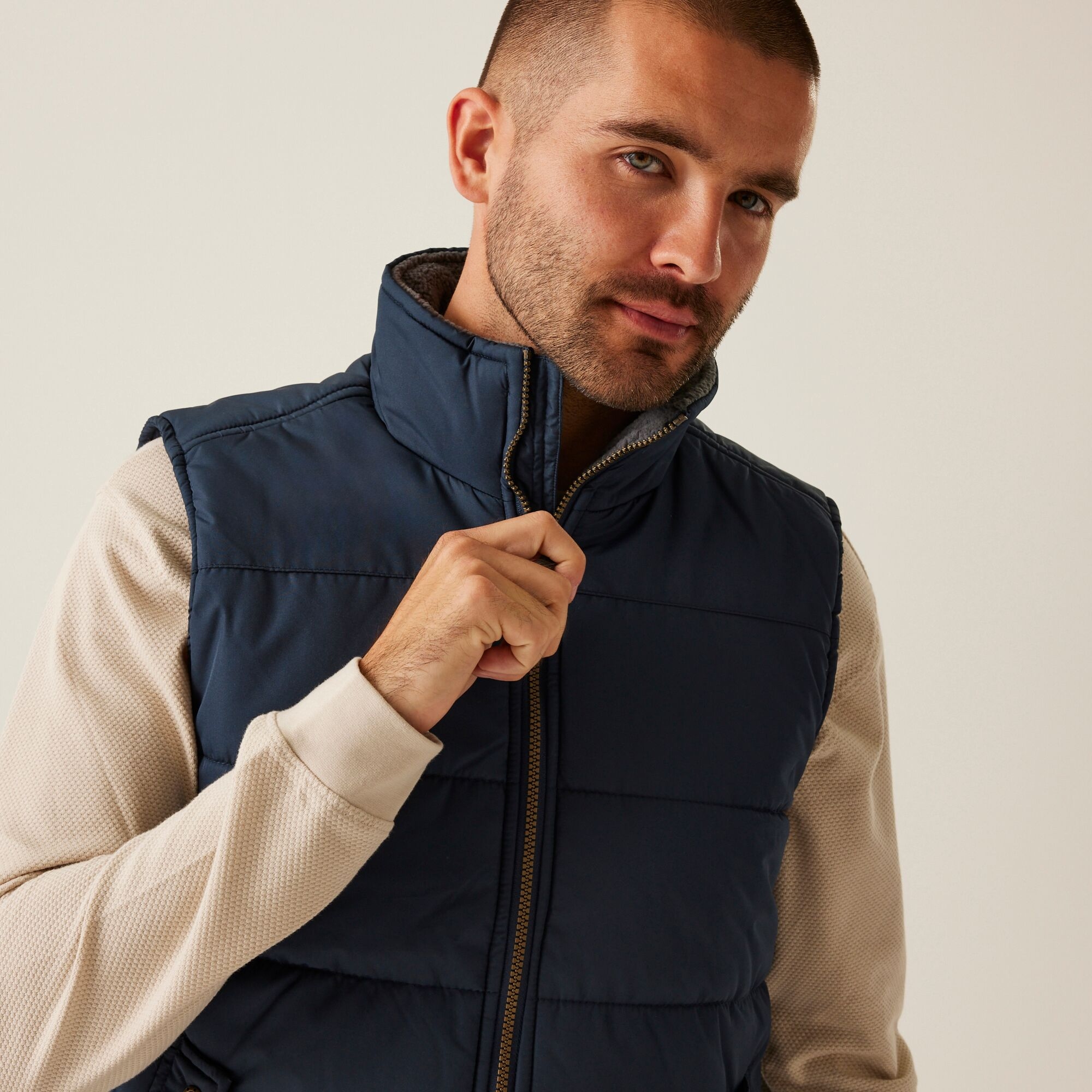 Men's Altoona Insulated Quilted Gilet | Navy