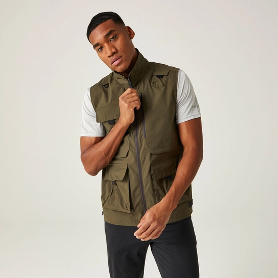 Men's Insect-Repellent Light Pack Away Gilet | Treetop