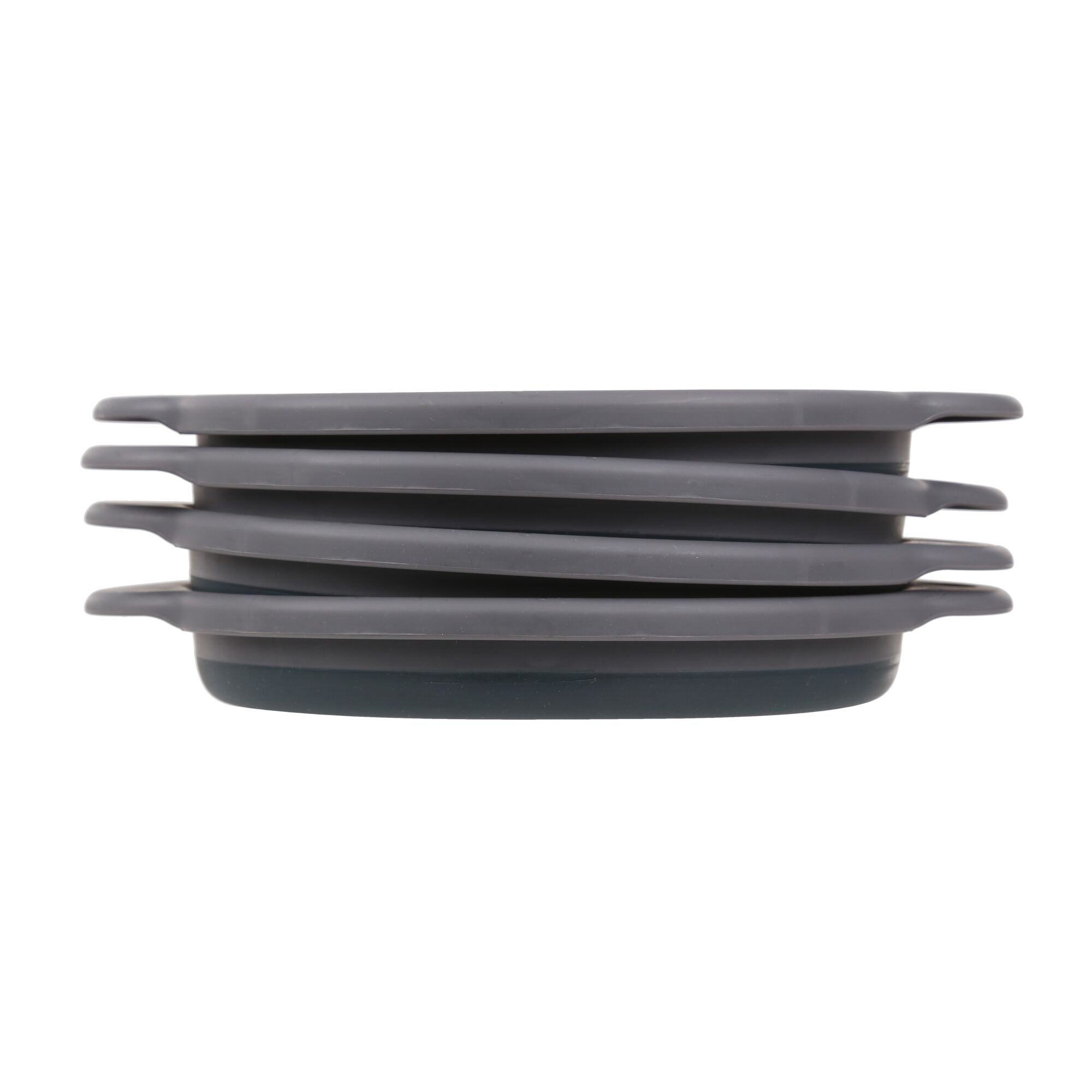 Folding Bowls Set of 4 | Ebony Grey