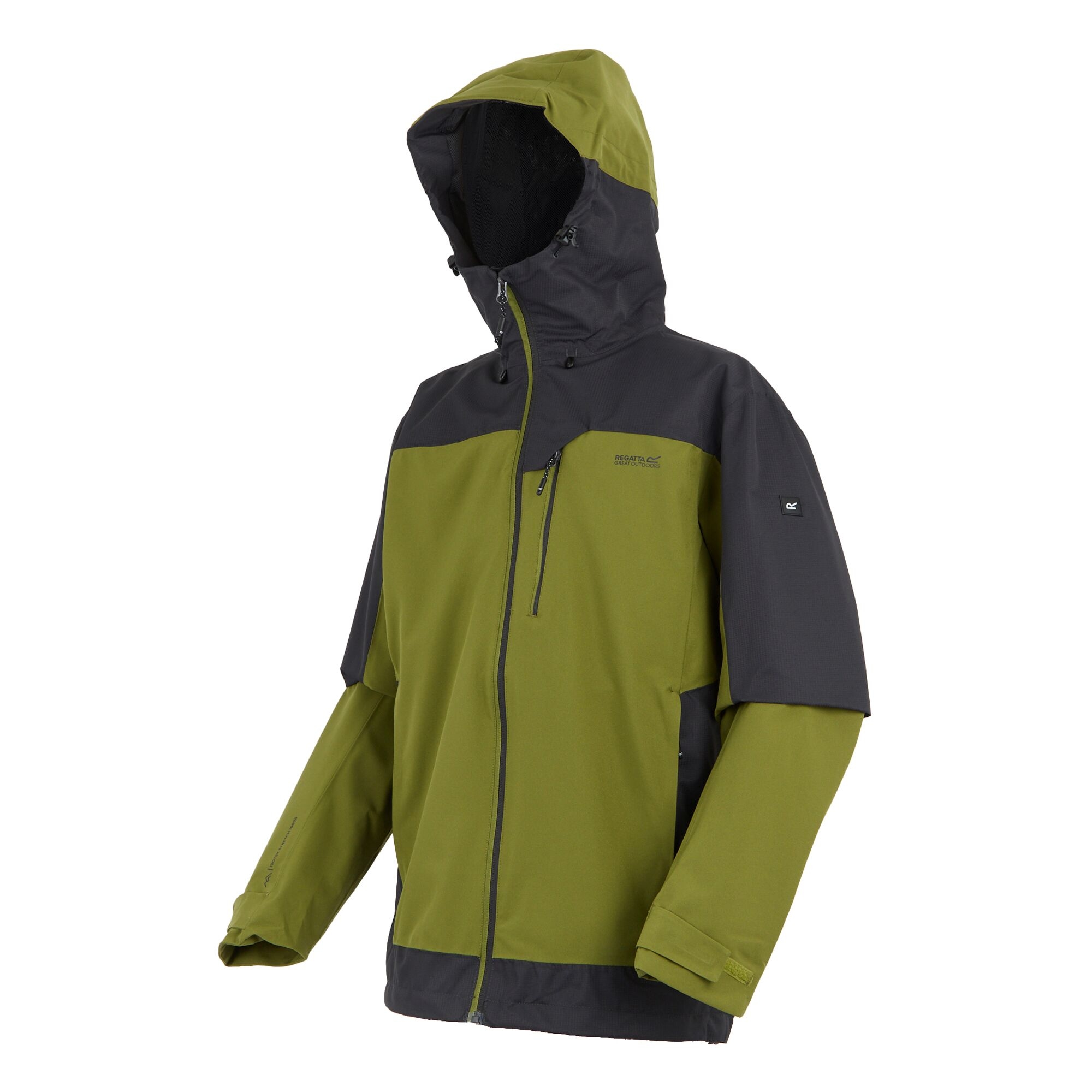 Men's Highton IV Stretch Waterproof Jacket | Nephrite Green Ash