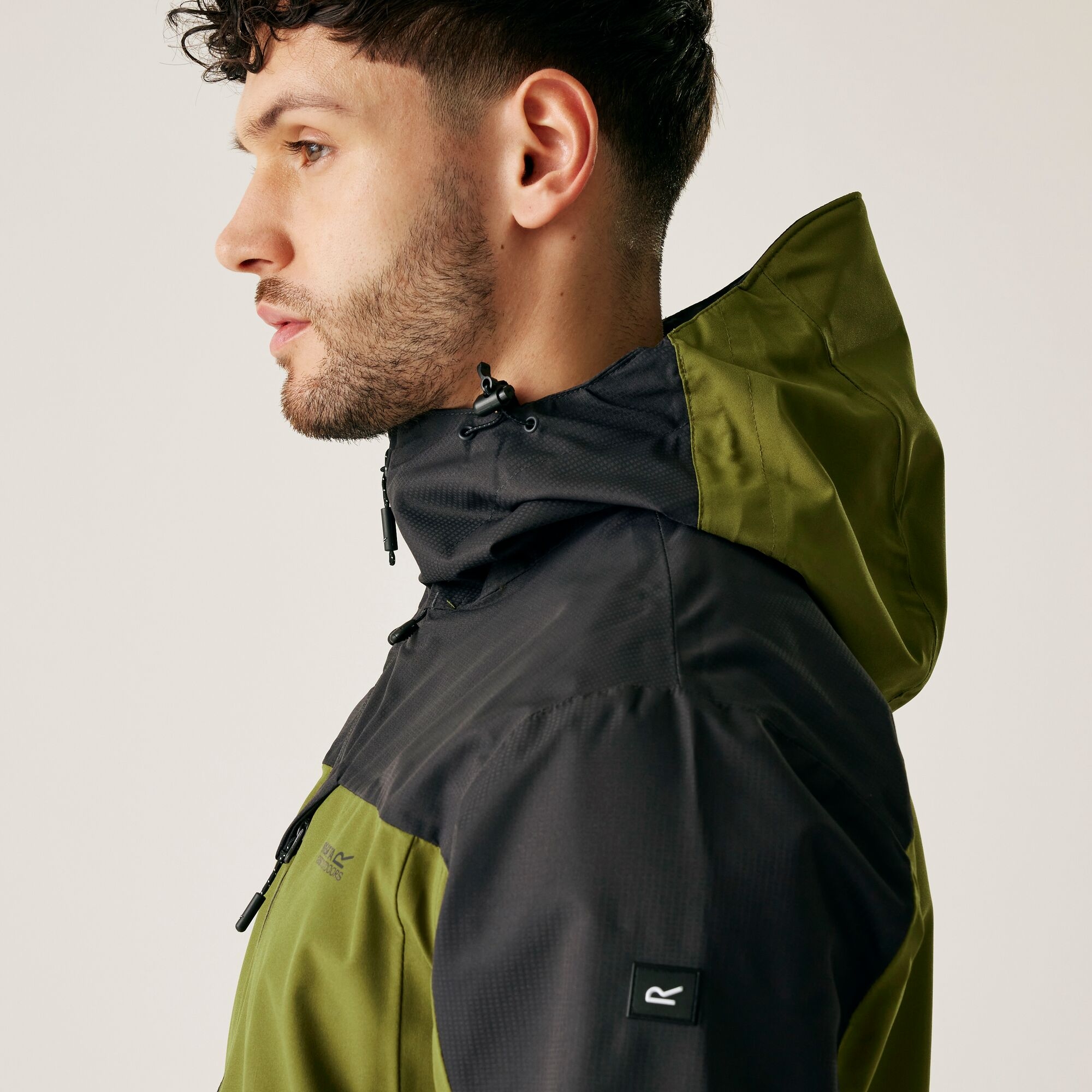 Men's Highton IV Stretch Waterproof Jacket | Nephrite Green Ash