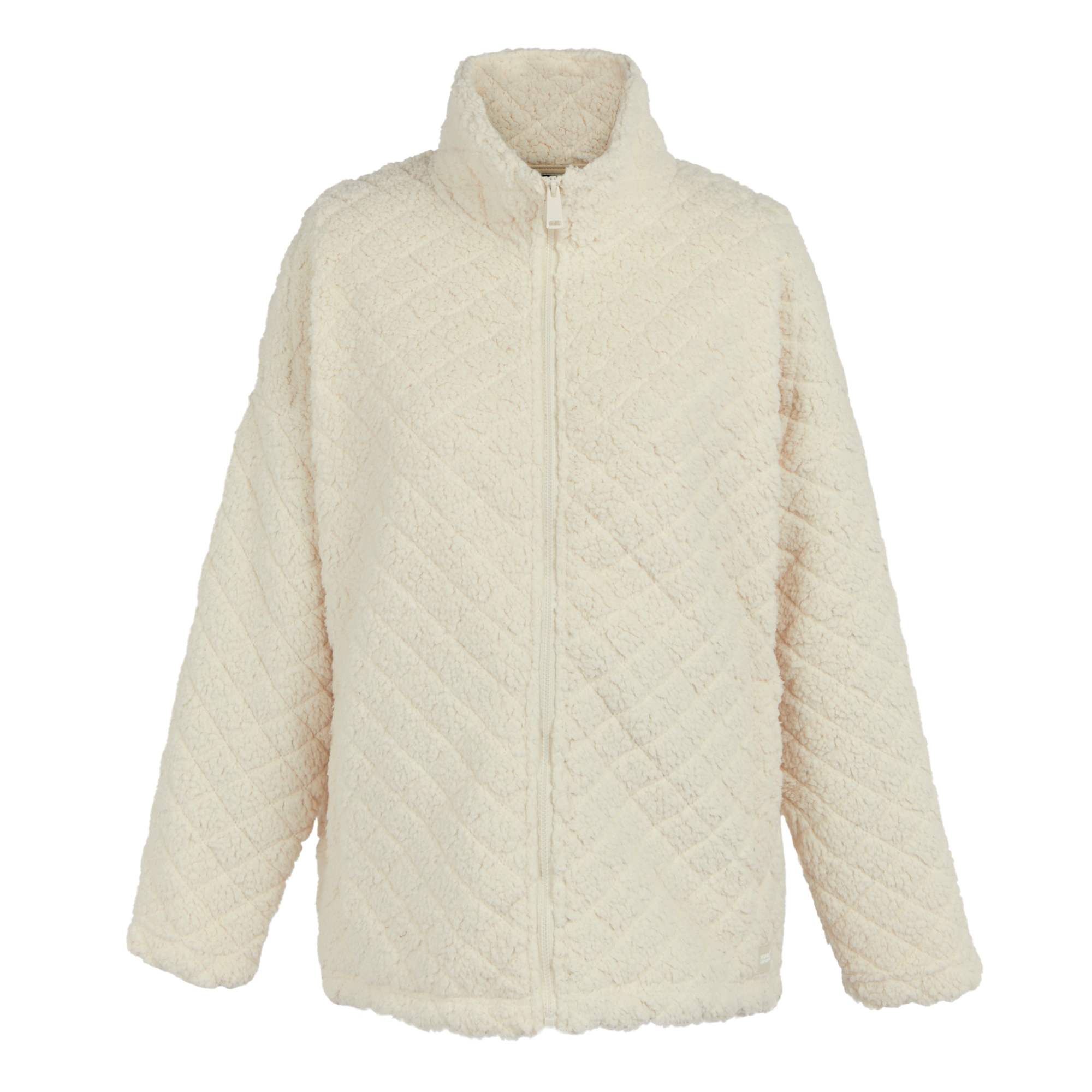 Women's Apphia Full Zip Fluffy Fleece | Light Vanilla