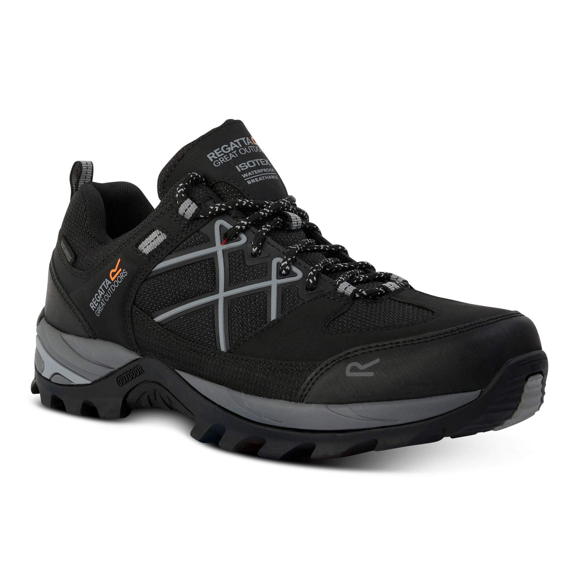 Men's Samaris III Low Walking Shoes | Black Granit