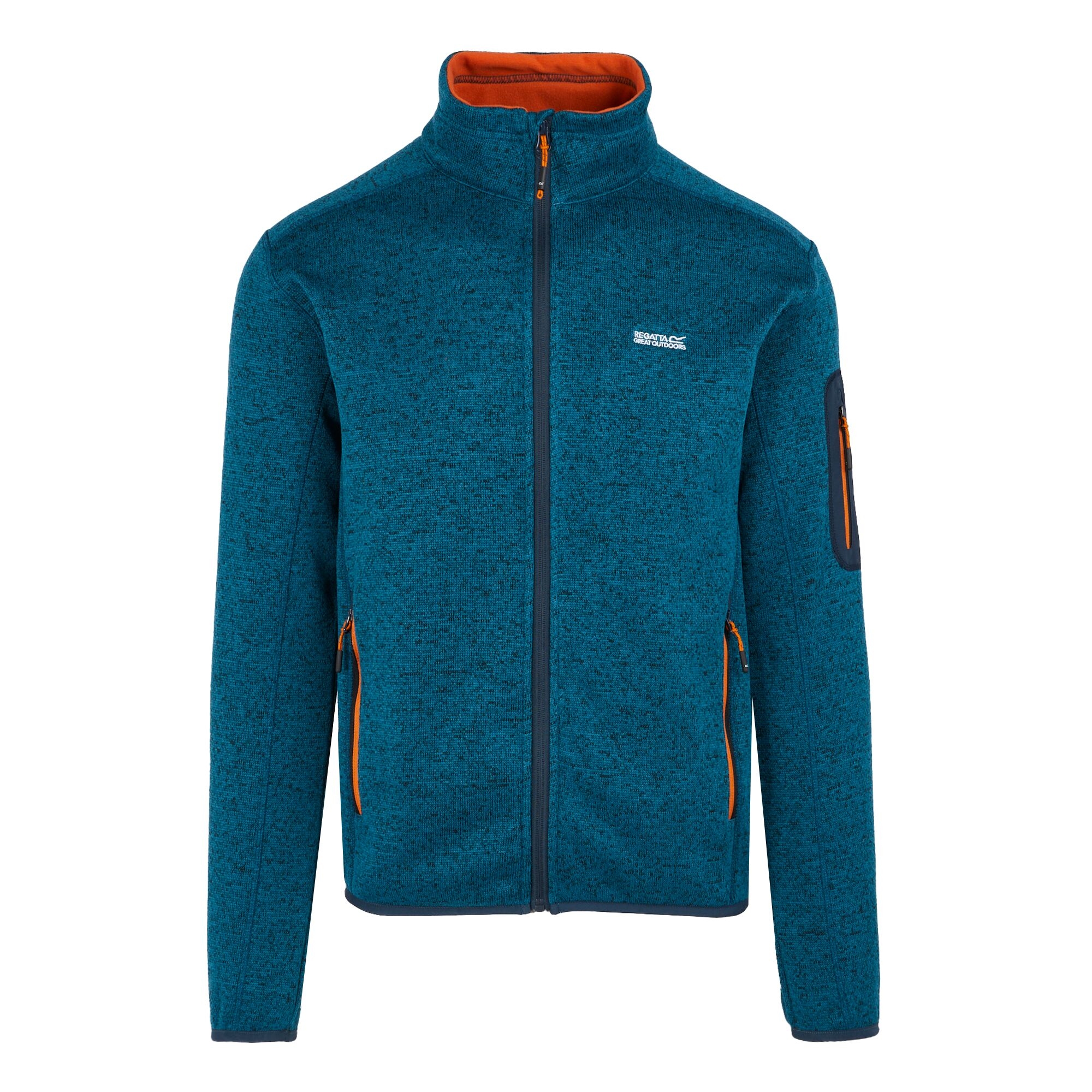 Men's Newhill Full Zip Fleece | Moroccan Blue Navy Fox