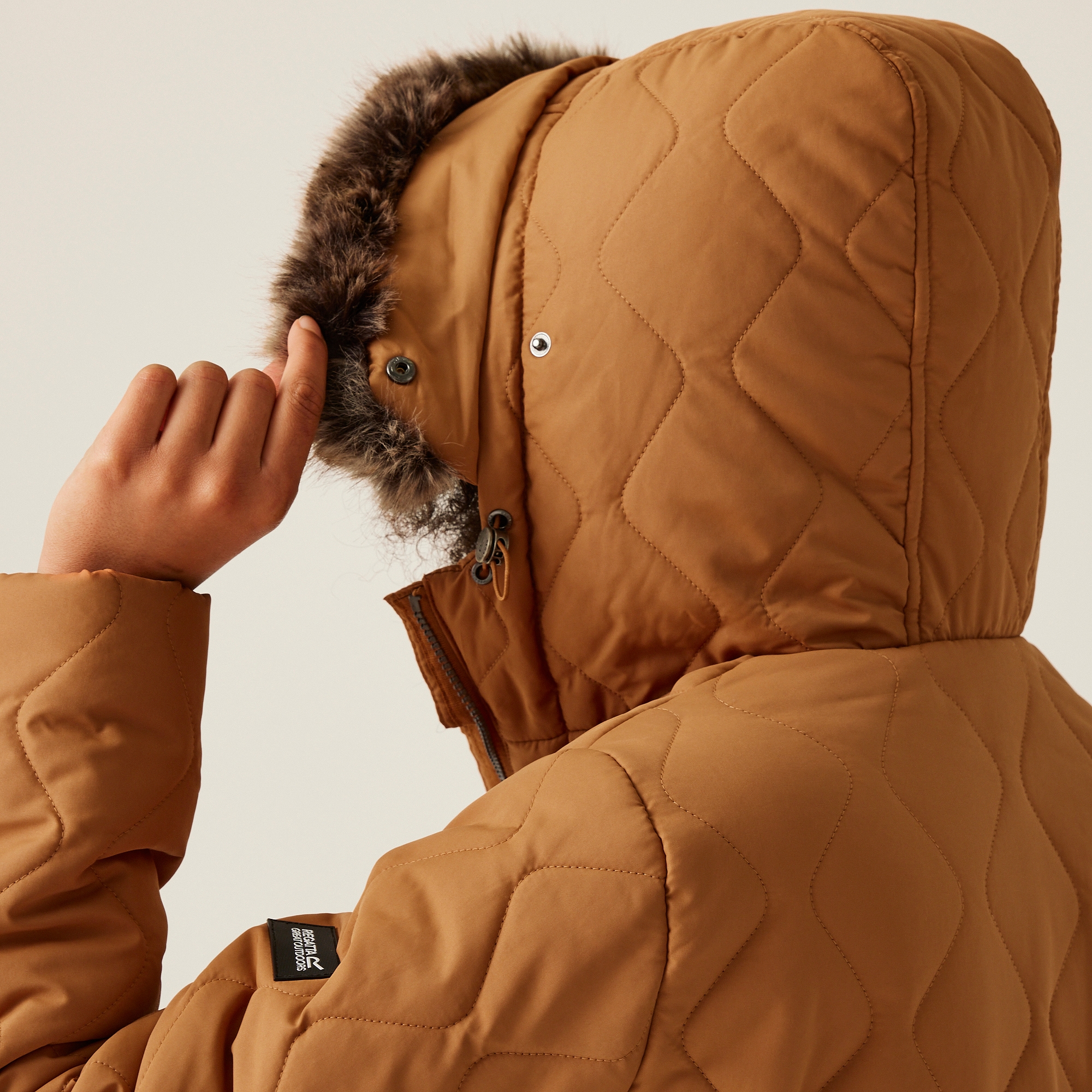 Women's Fritha III Insulated Parka Jacket | Bran Brown