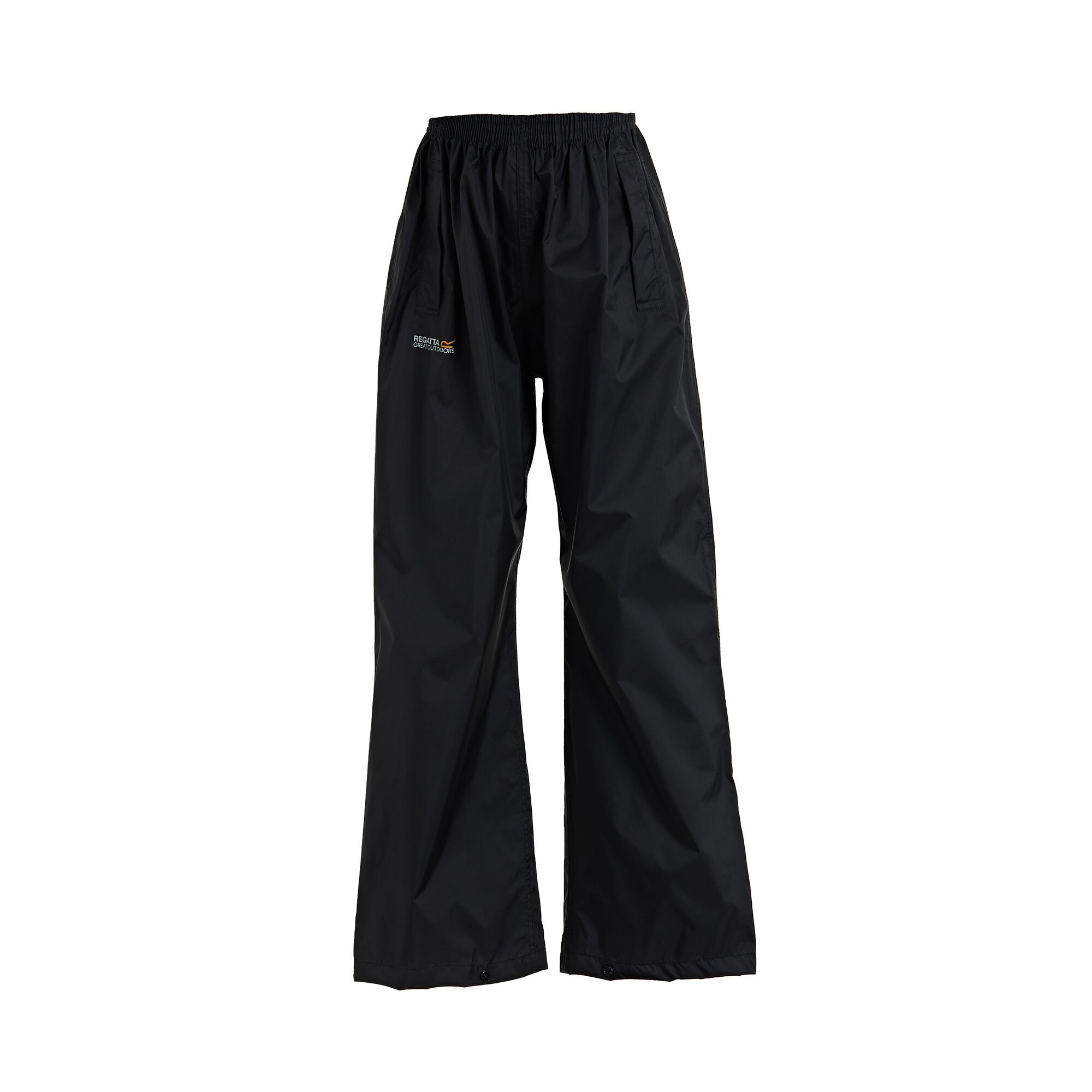 Kids' Pack It Waterproof Overtrousers | Black