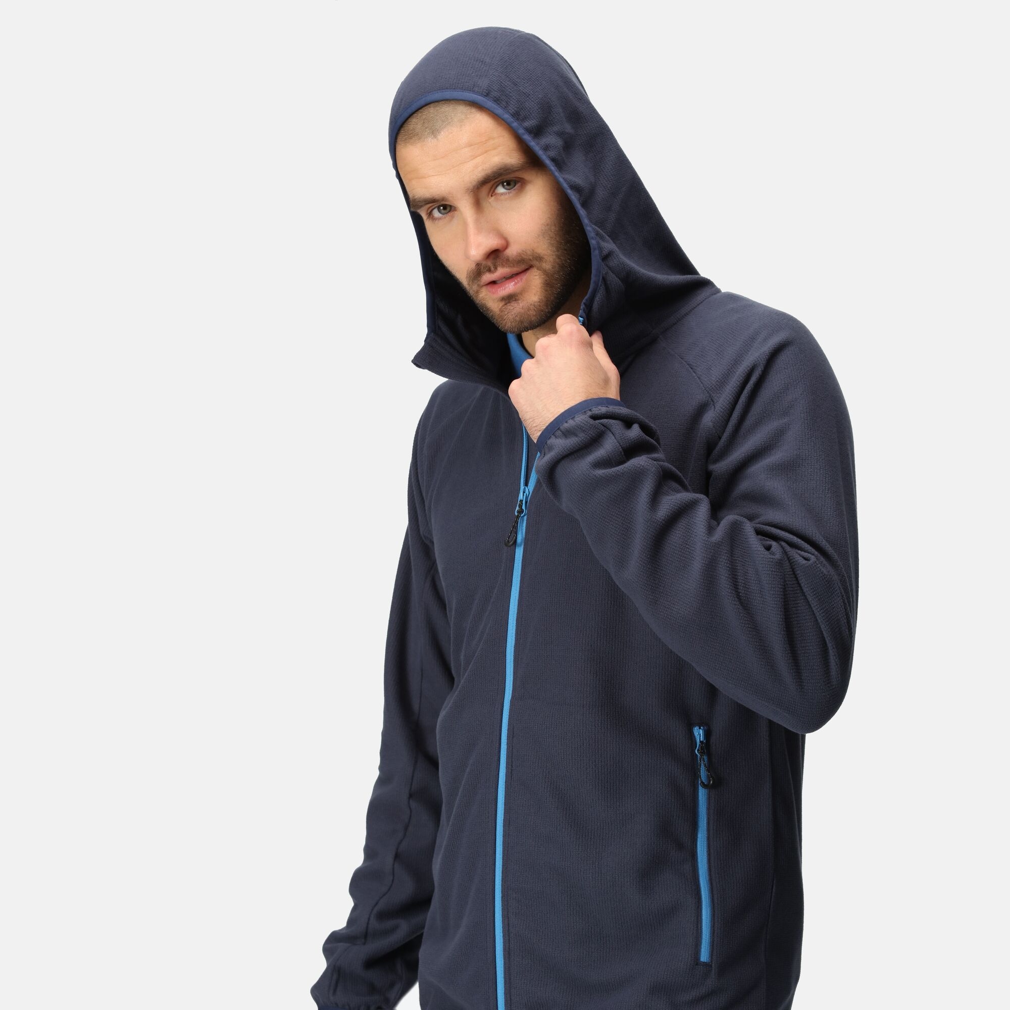 Men's Navigate Full-Zip Fleece | Navy French Blue