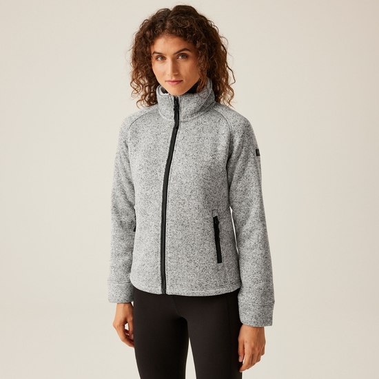 Women's Emilide Full Zip Fleece | Blanc De Blanc