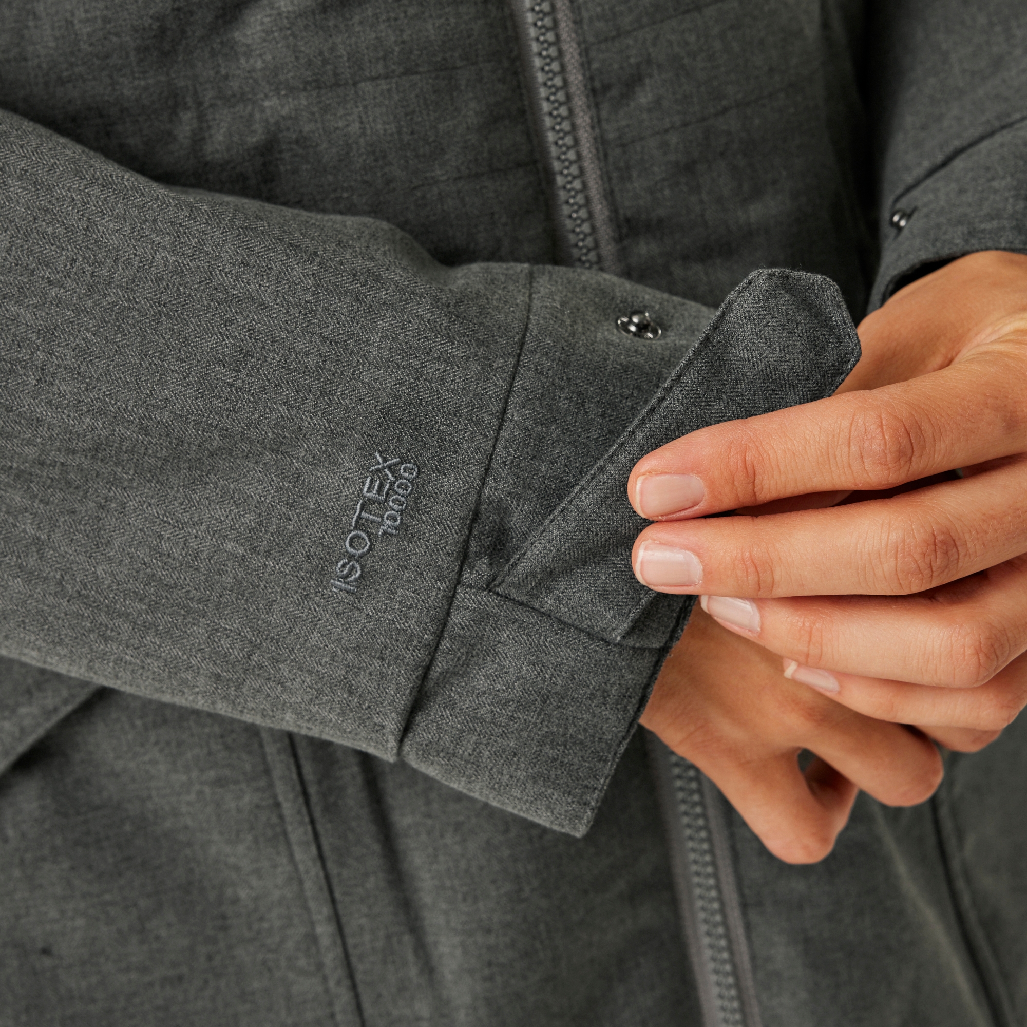 Women's Romine II Waterproof Parka Jacket | Grey Sky Marl Black