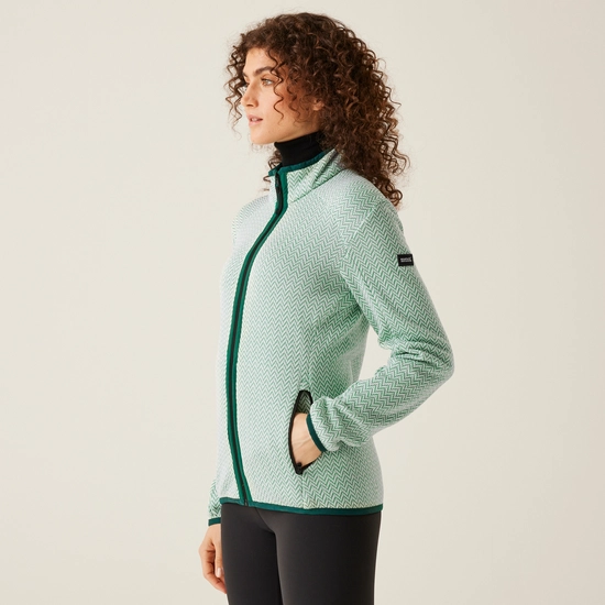 Women's Elzie Full Zip Fleece | Blanc De Blanc