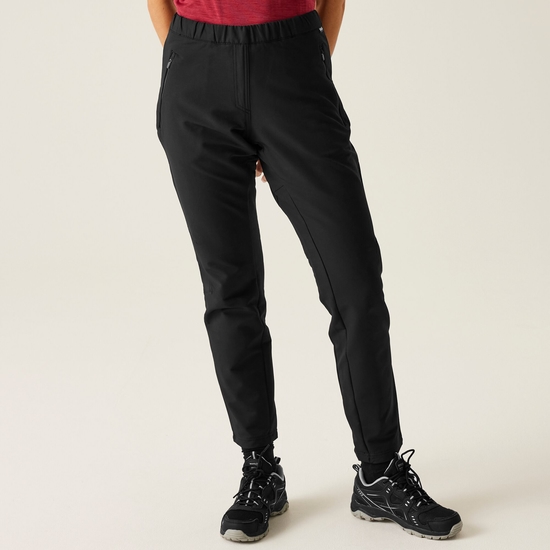 Women's Winter Pentre Stretch Trousers | Black