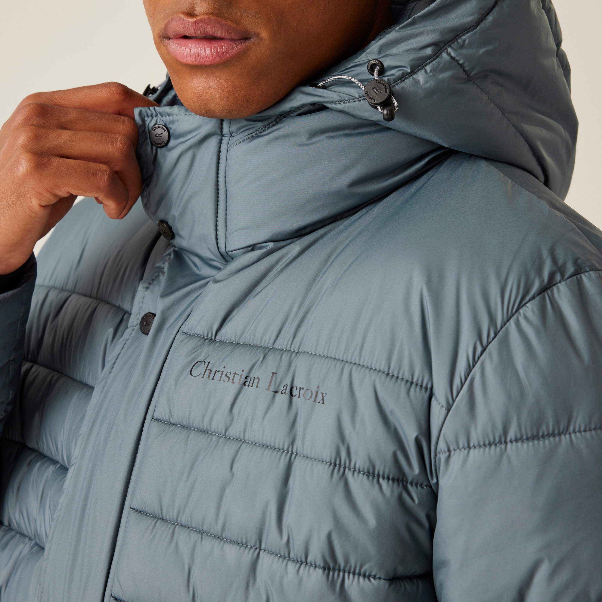 Christian Lacroix - Men's Collongues Long Padded Jacket | Stormy Weather