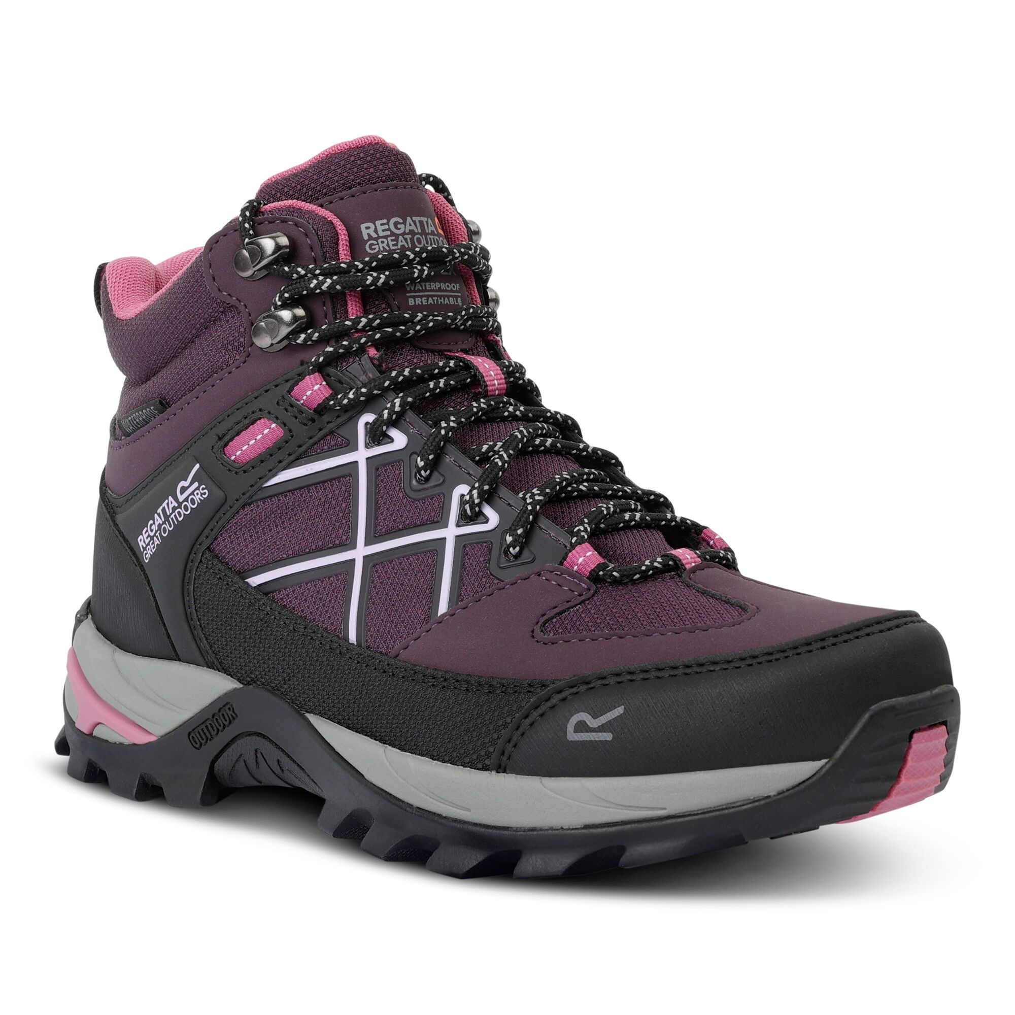 Women's Samaris III Walking Boots | Deep Plum Red Violet