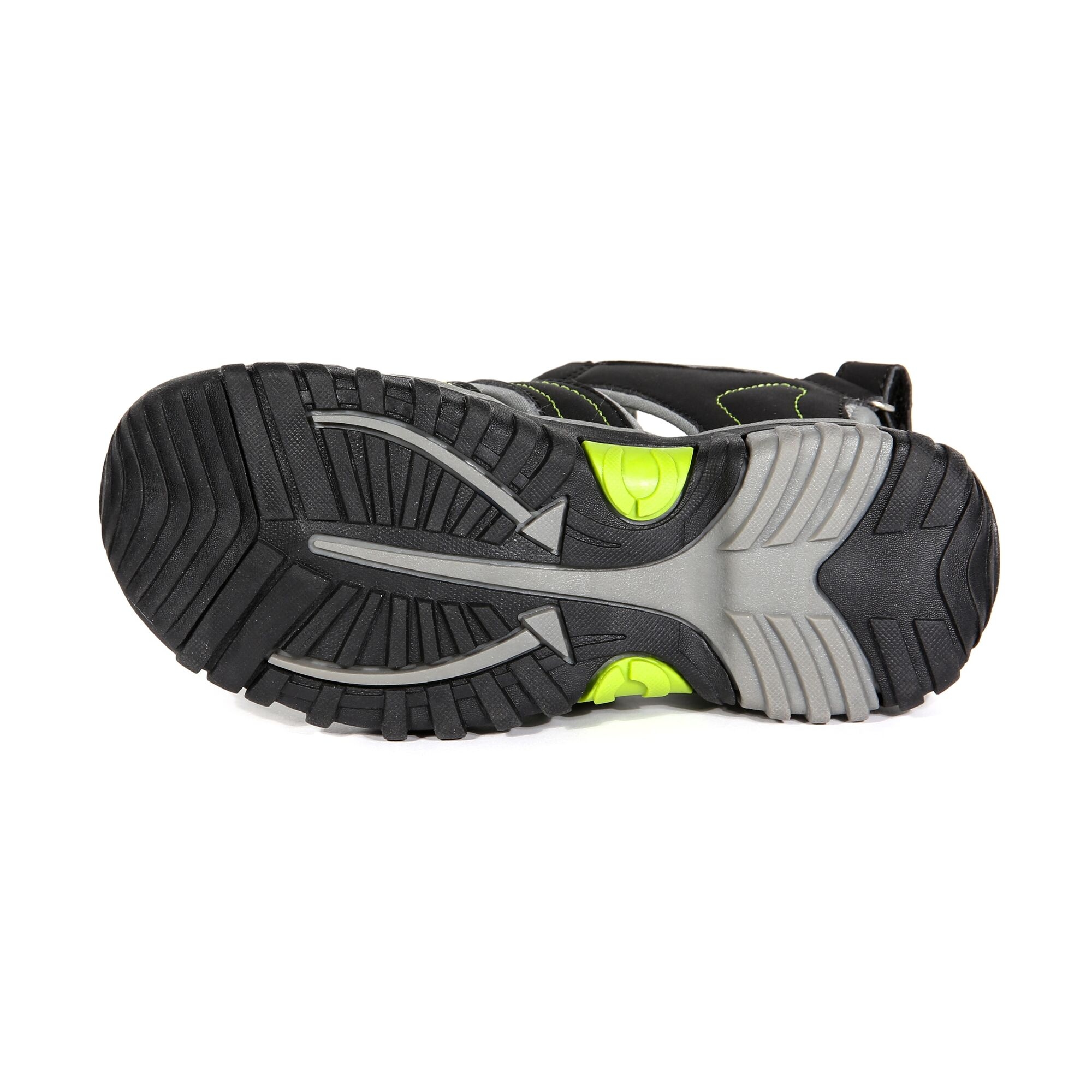 Kids' Westshore Lightweight Walking Sandals | Black Lime Green