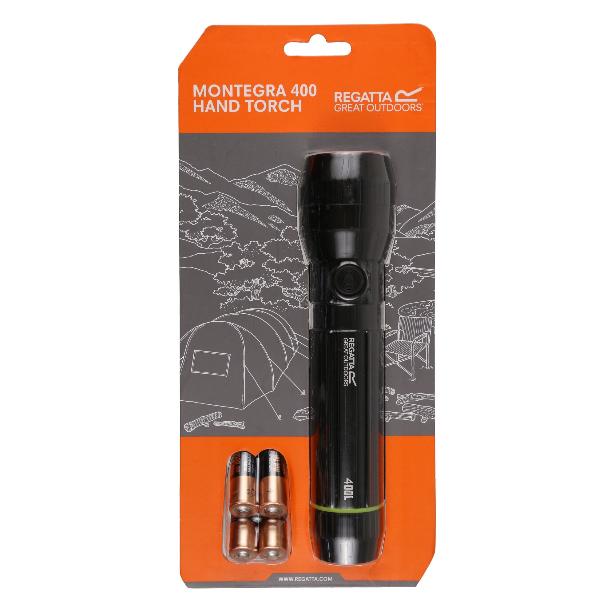 Montegra 400 Hand Torch | Black