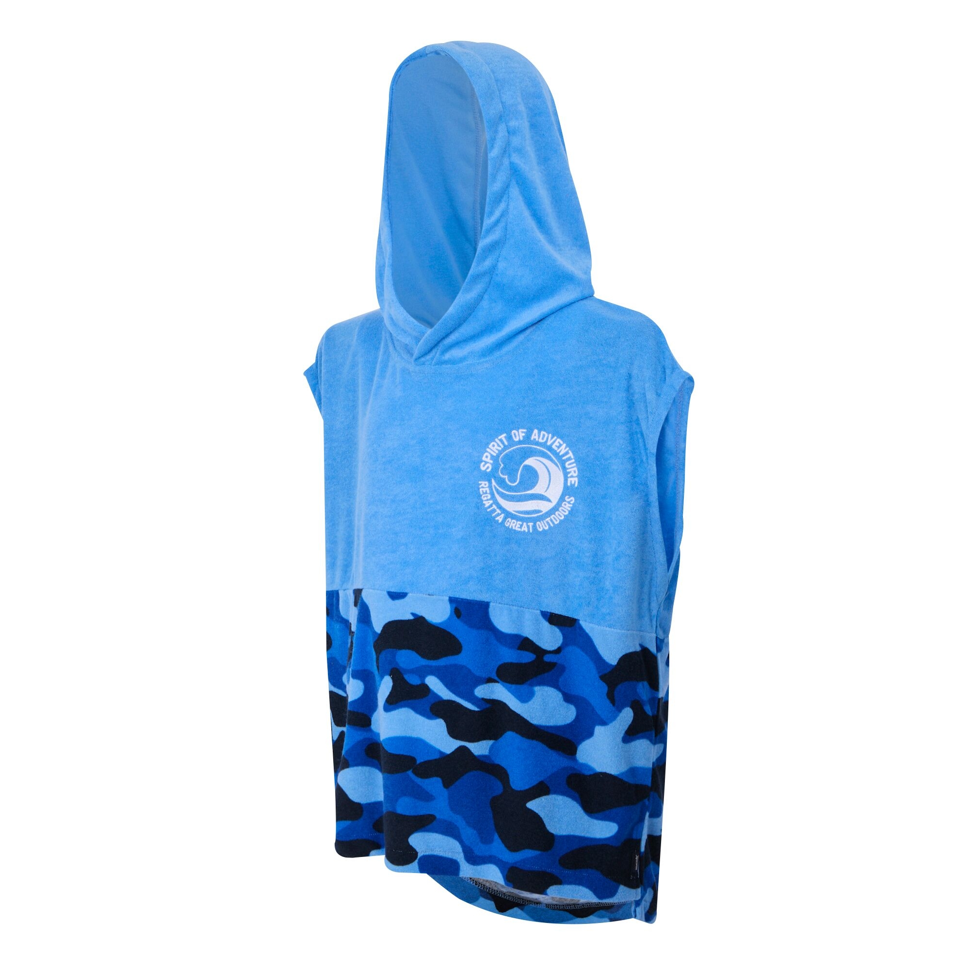 Kids' Towel Robe II | Elysium Blue Blue Camo