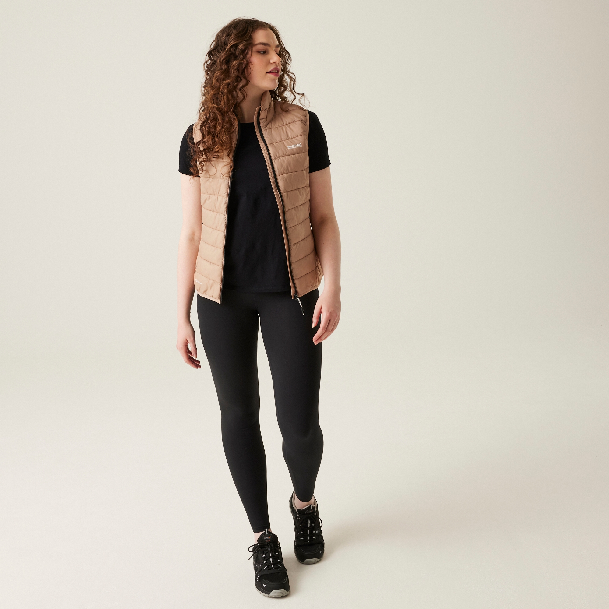 Women's Marizion Quilted Gilet | Warm Taupe