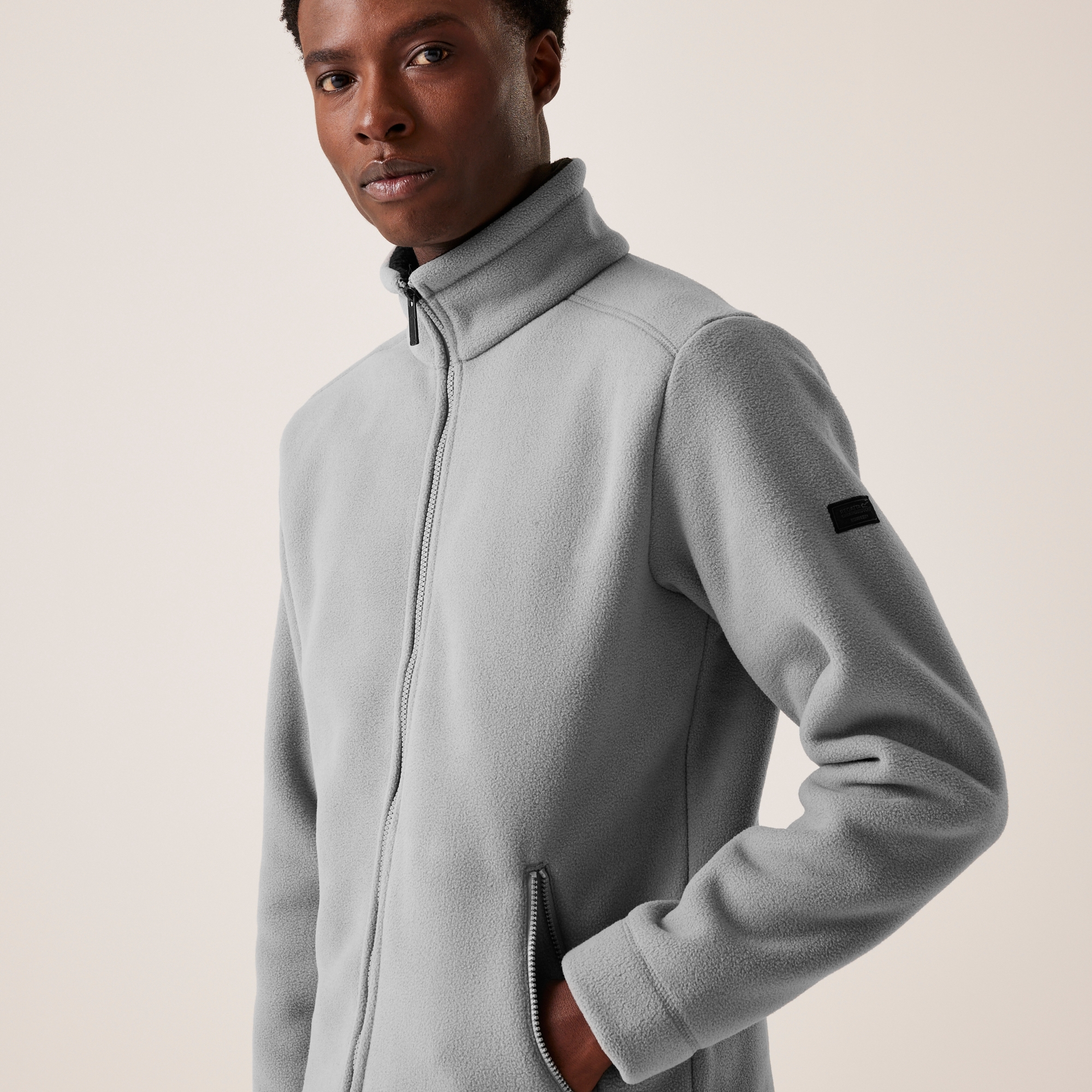 Men's Garrian II Full Zip Fleece | Storm Grey