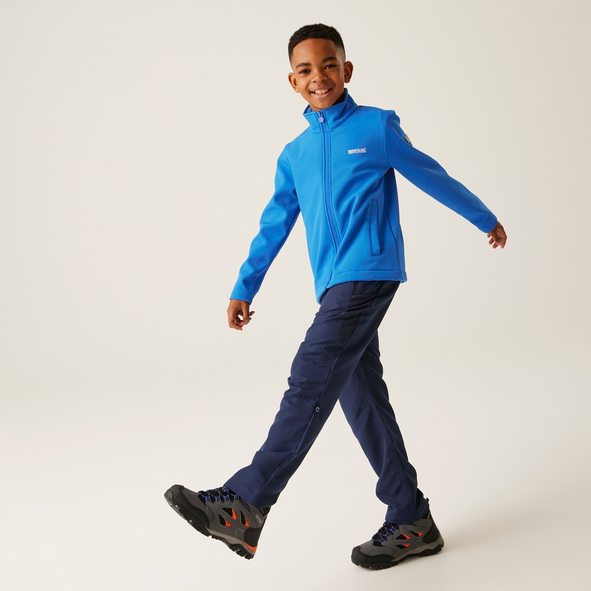 Kids' Cera Softshell Jacket | Oxford Blue